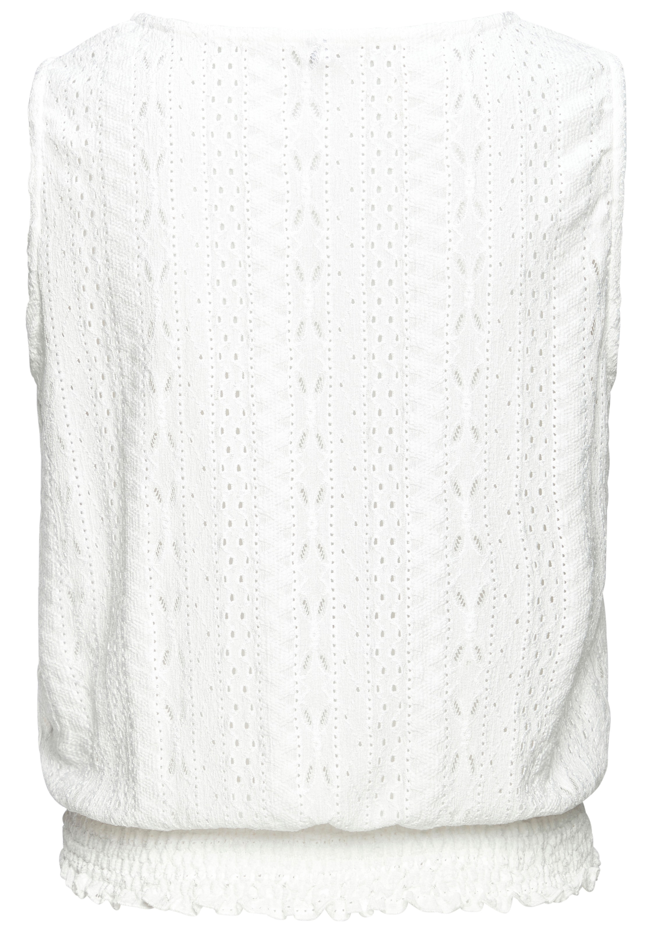 Vivance Tanktop mit Lochstickerei, Top