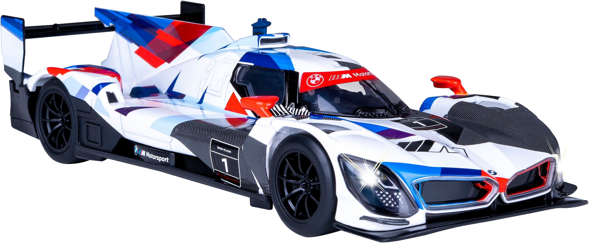 Jamara Spielzeug-Auto »Diecast, BMW M Hybrid V8 inklusive Batterien« LED Licht; Maßstab 1:24