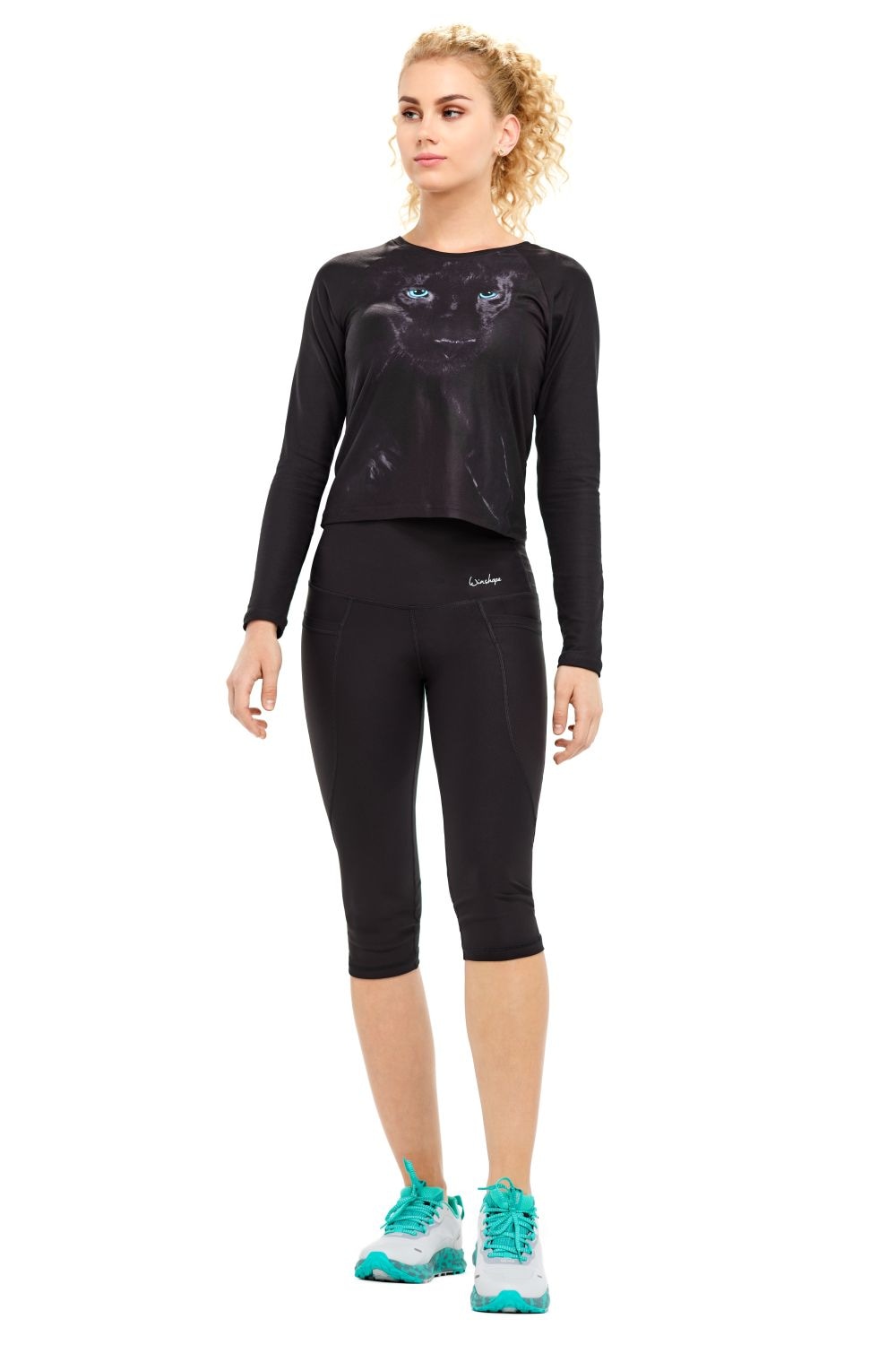 Winshape Leggings »¾-Functional Comfort HWL215C«, High Waist mit praktischen Taschen