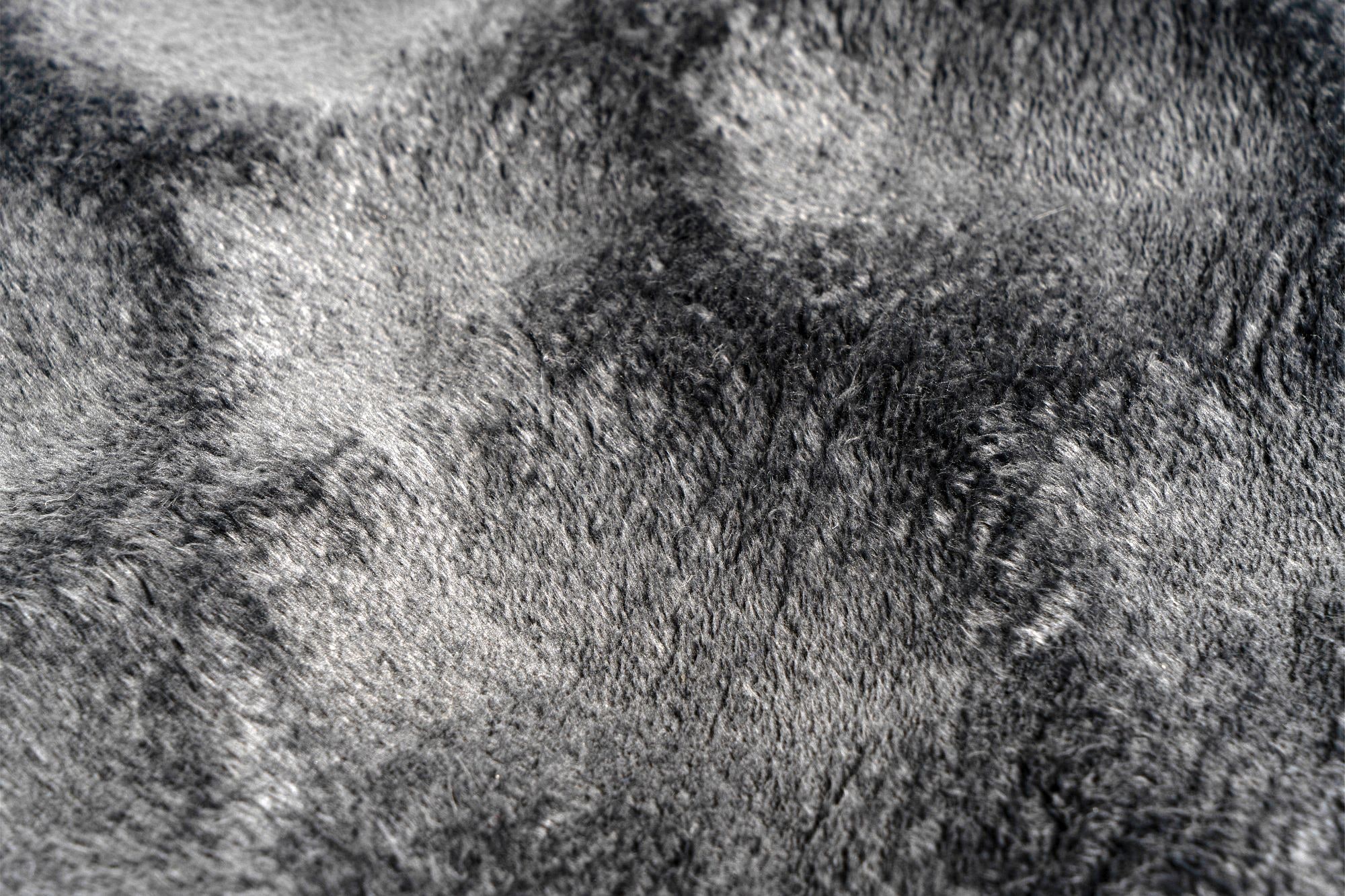 Obsession Teppich »Diamond Cut 800« rund 30 mm Höhe Uni Farben, Hoch-Tief Effekt, weich & kuschelig