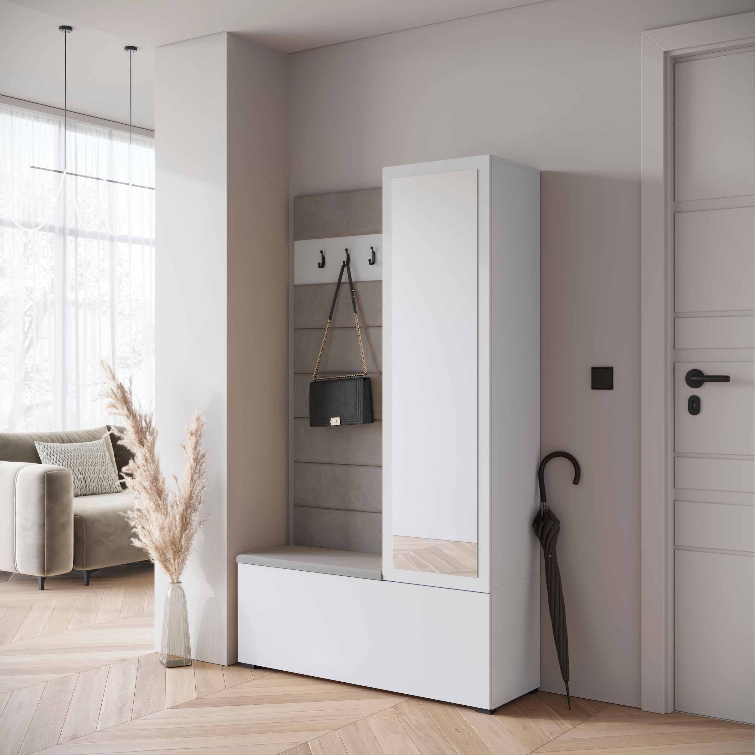 Home affaire Garderoben-Set »TEJO II« Komplett-Set, 1 Stk. tlg.