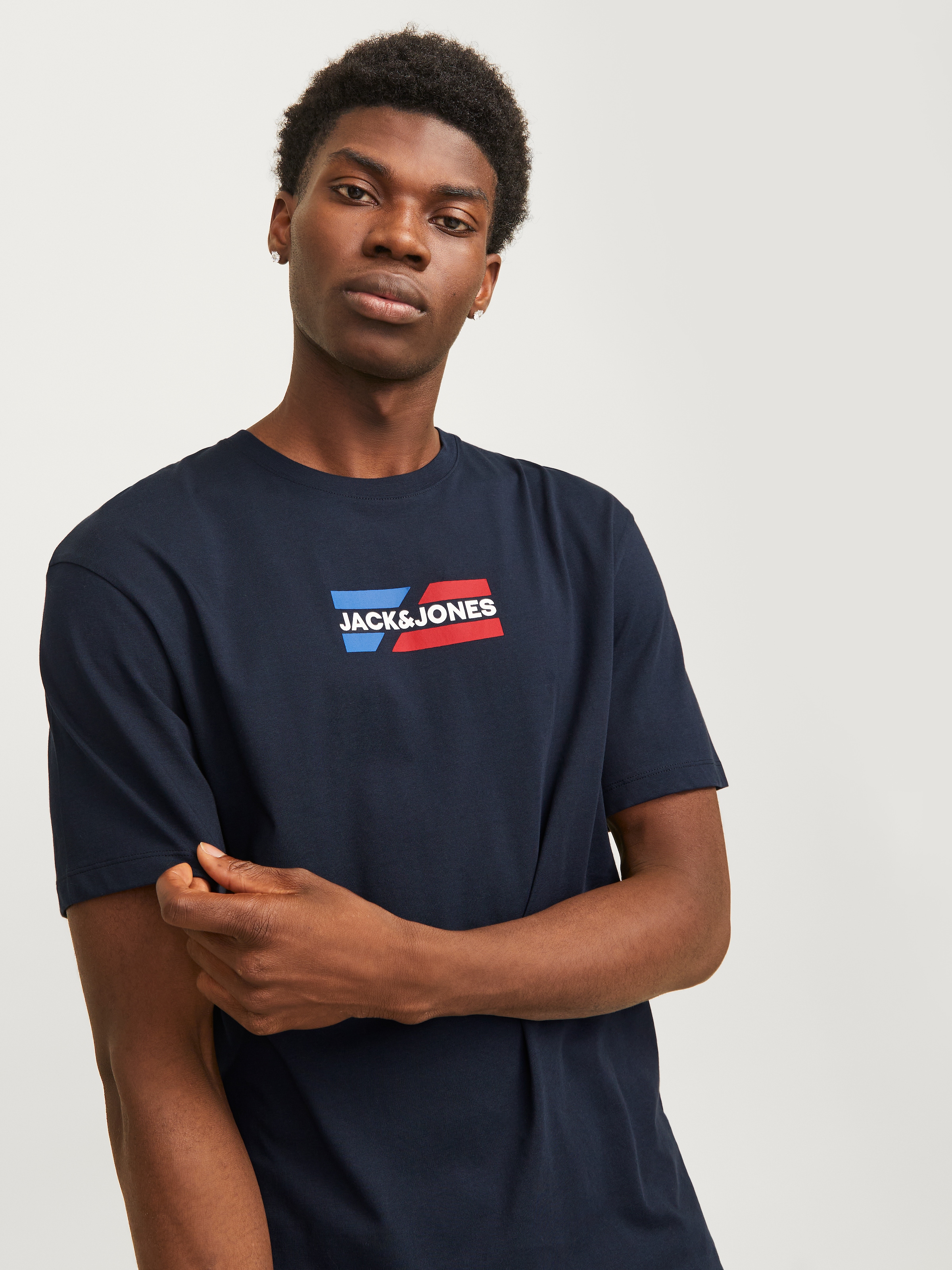 Jack & Jones Kurzarmshirt »JJECORP GRAPHIC TEE SS O-3PK MP NOOS«, (Packung, 3 tlg.)