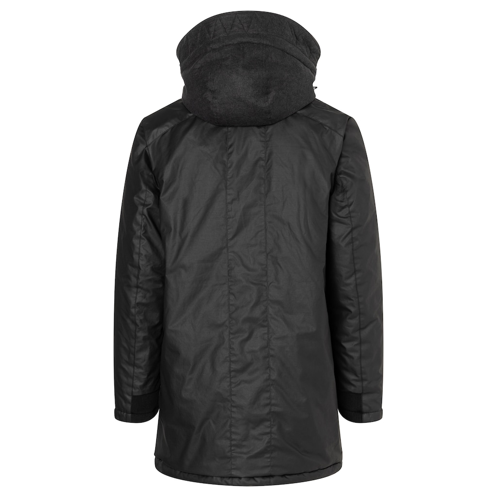TIMEZONE Winterjacke »Attachable Hood Long Jacket 1«, mit Kapuze