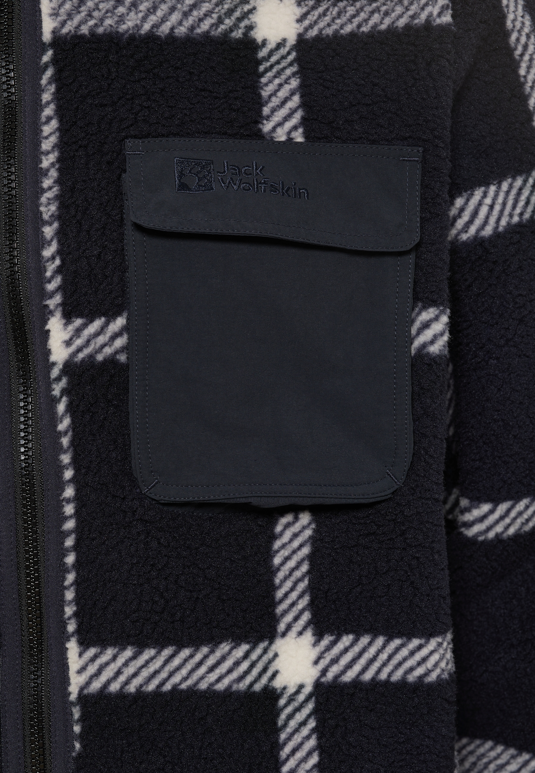 Jack Wolfskin Fleecejacke »FELSLICHT CHECK JACKET«