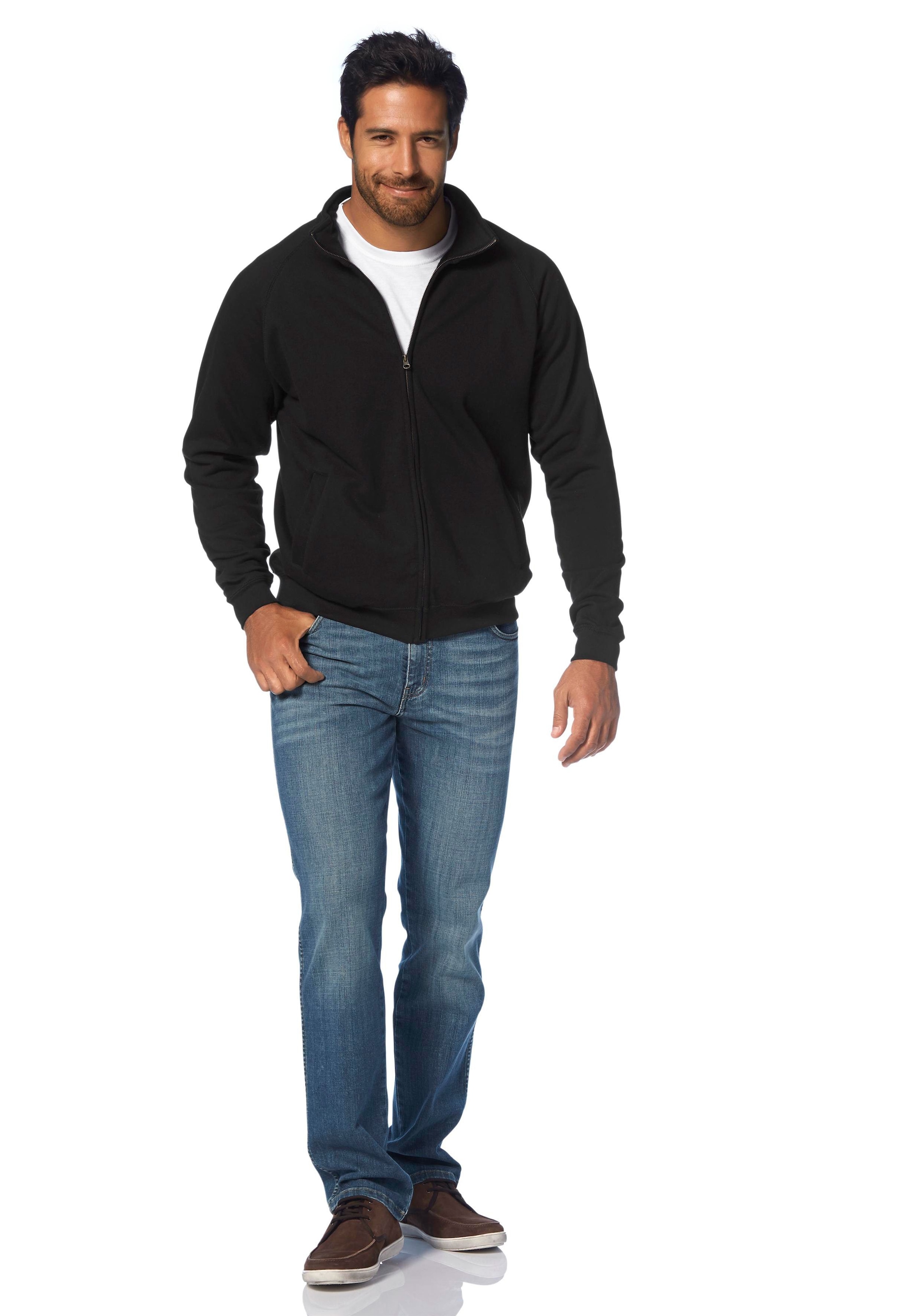Fruit of the Loom Sweatjacke, aus Baumwollmischung