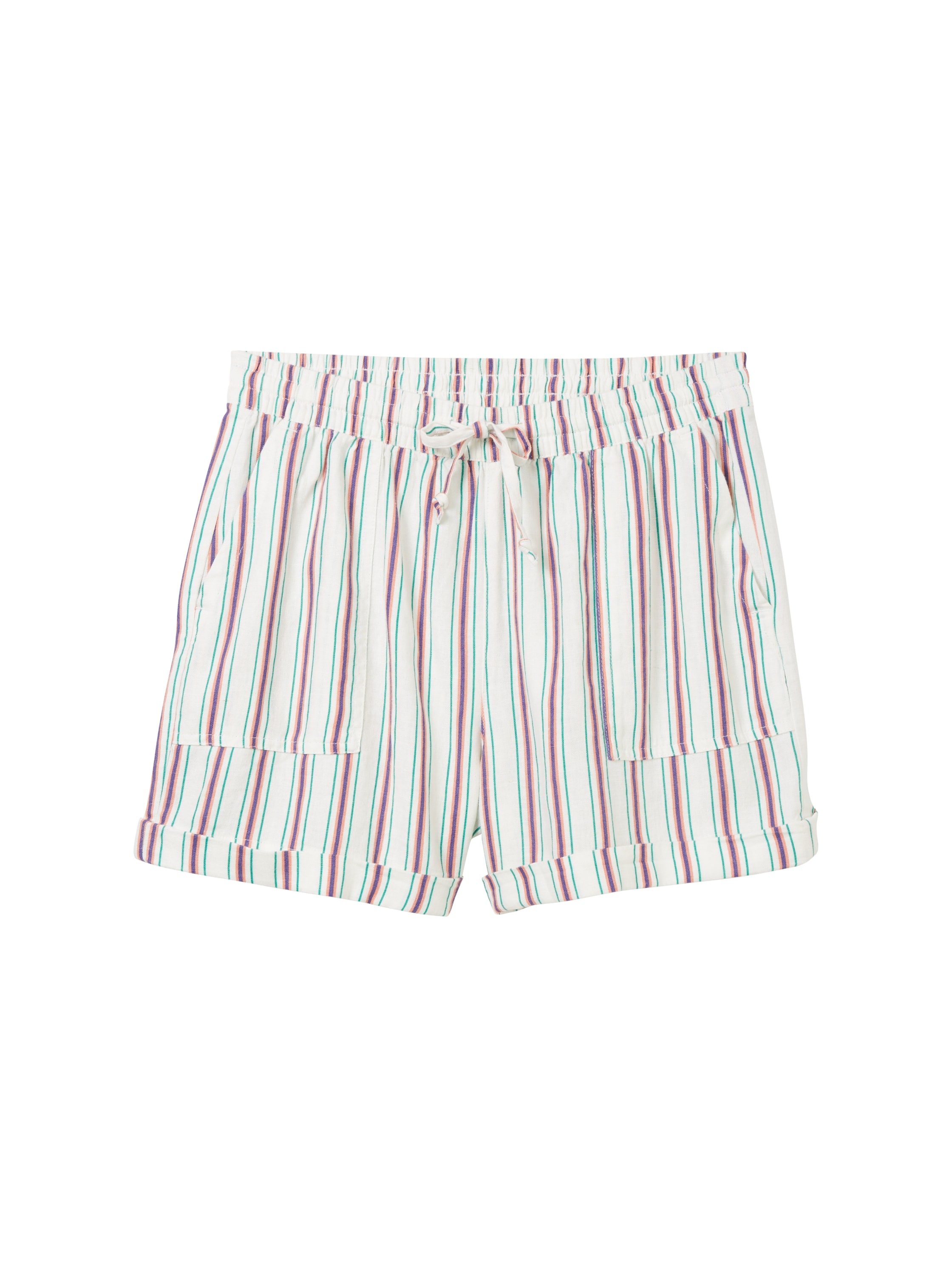 TOM TAILOR Denim Shorts, mit seitlichen Eingriffstaschen