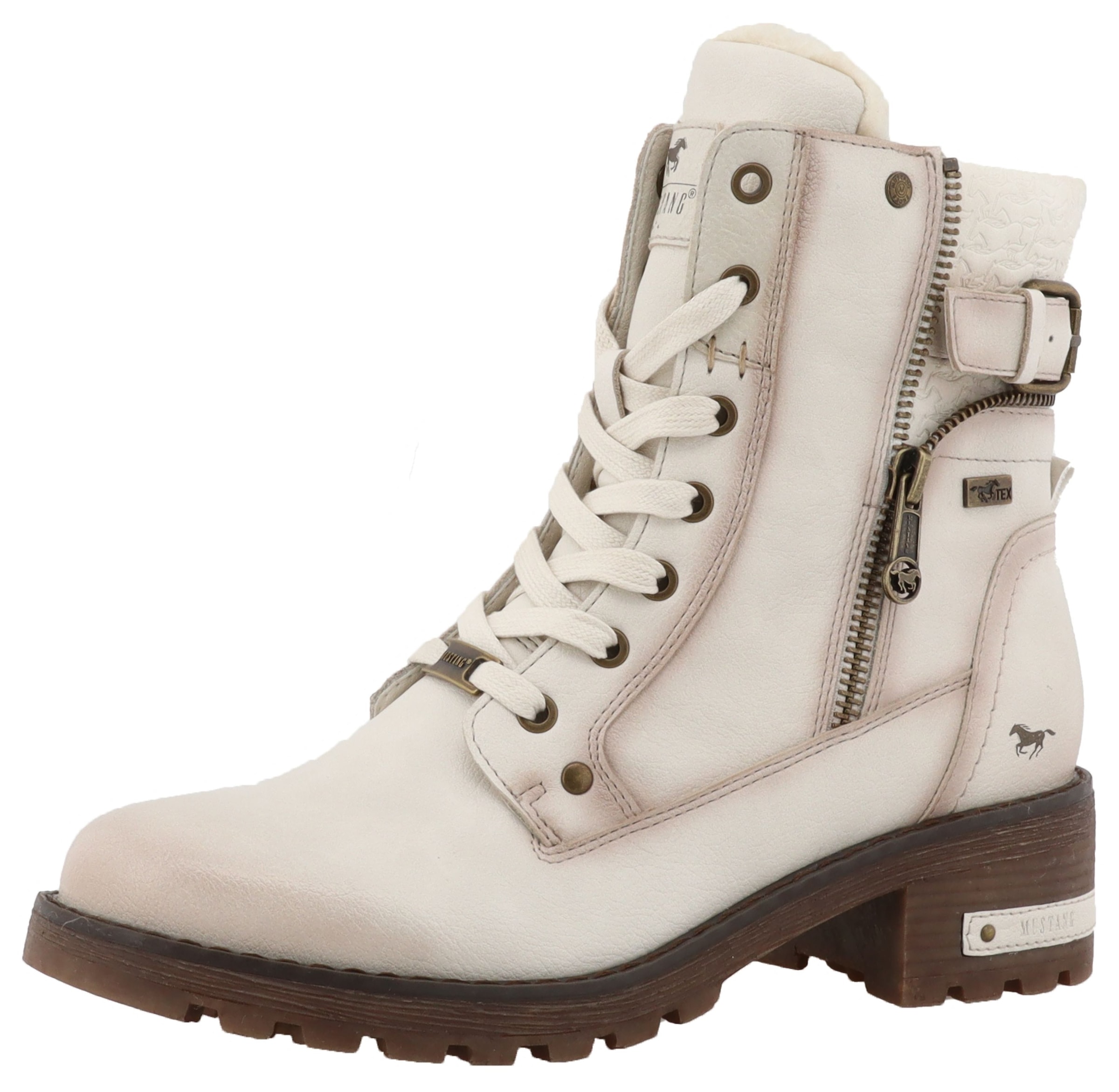 Mustang Shoes Winterstiefelette »Haukea«  Winterstiefelette, Boots mit Innenreißveschluss