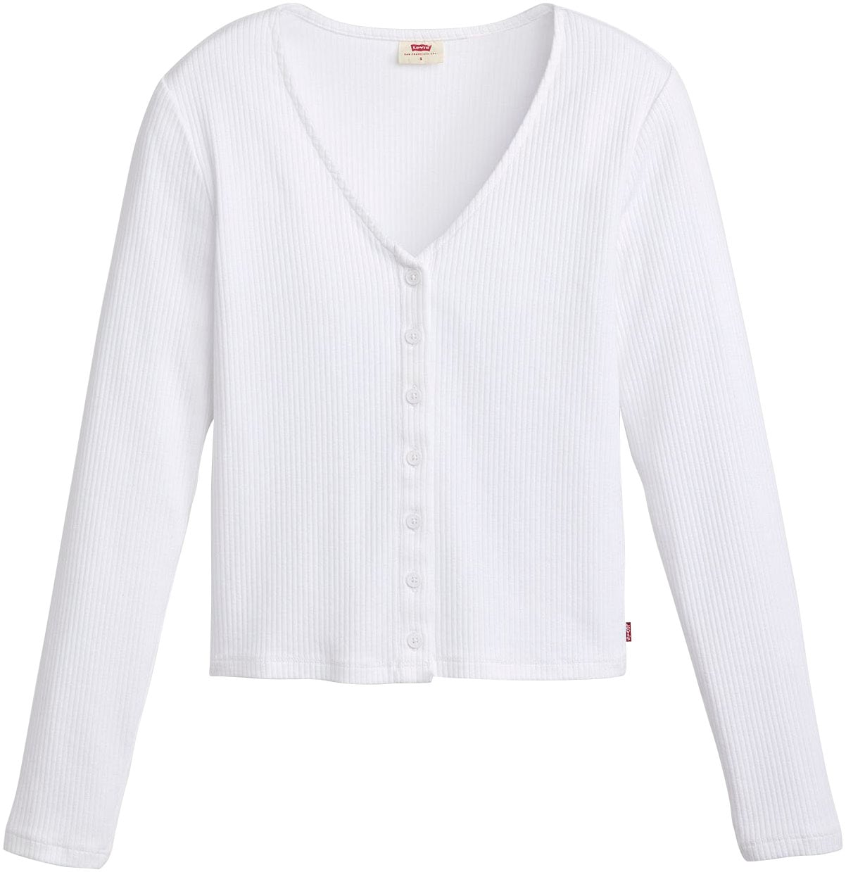 Levi's® Strickjacke, mit Knopfleiste und in Struktur-Optik