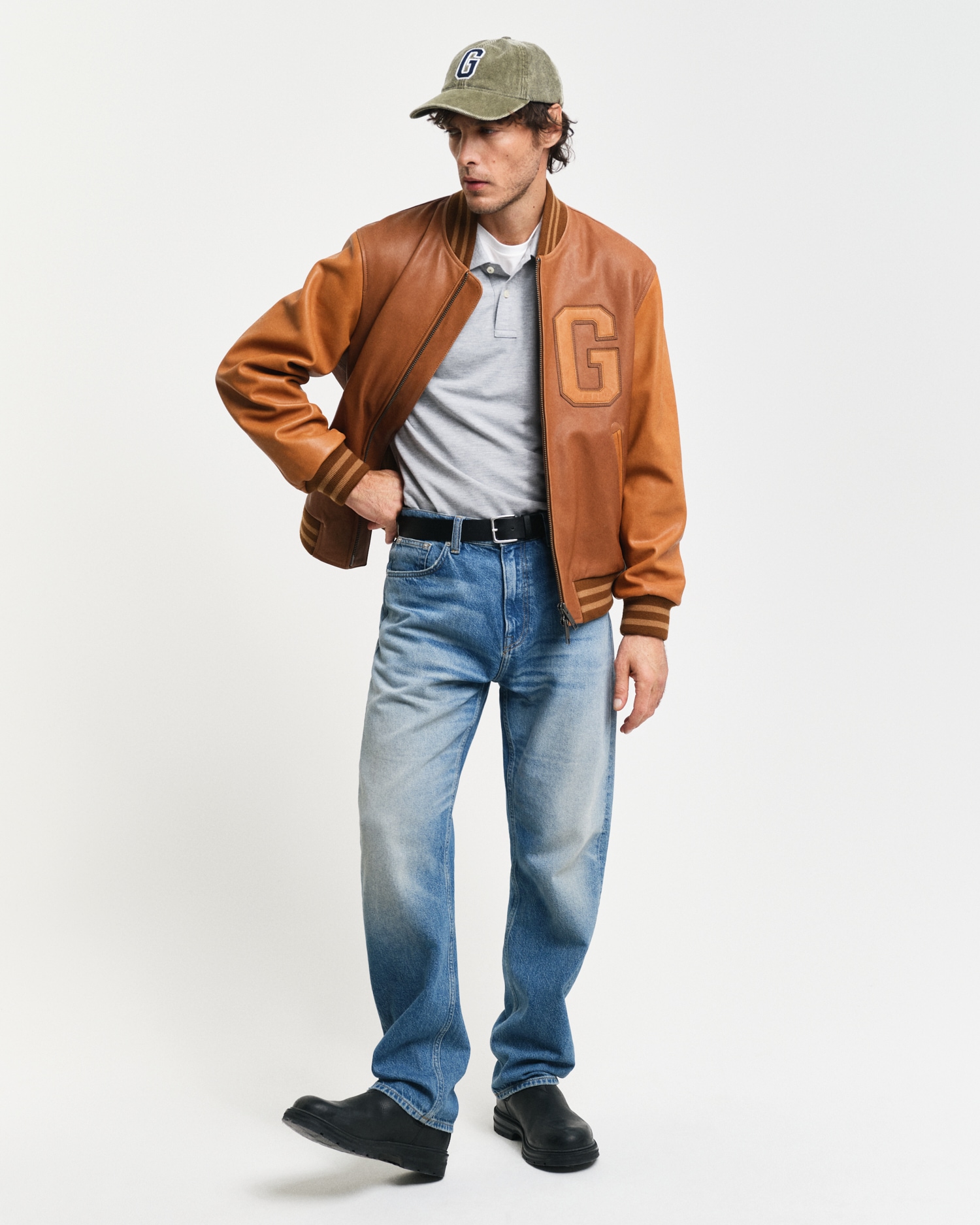 Gant Poloshirt »REG SHIELD LS PIQUE RUGGER«, mit Logotickerei auf der Brust