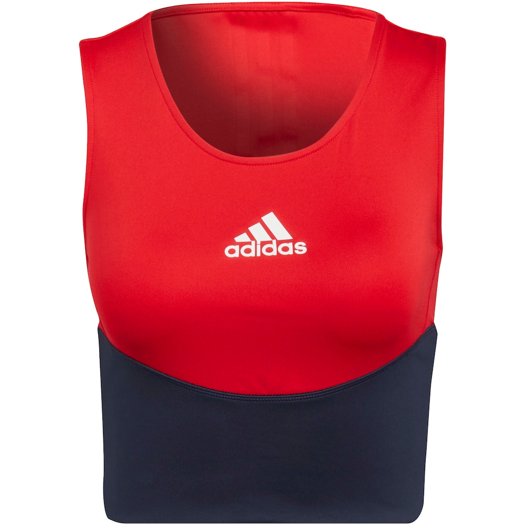 adidas Performance Tanktop »COLORBLOCK CROP TOP«