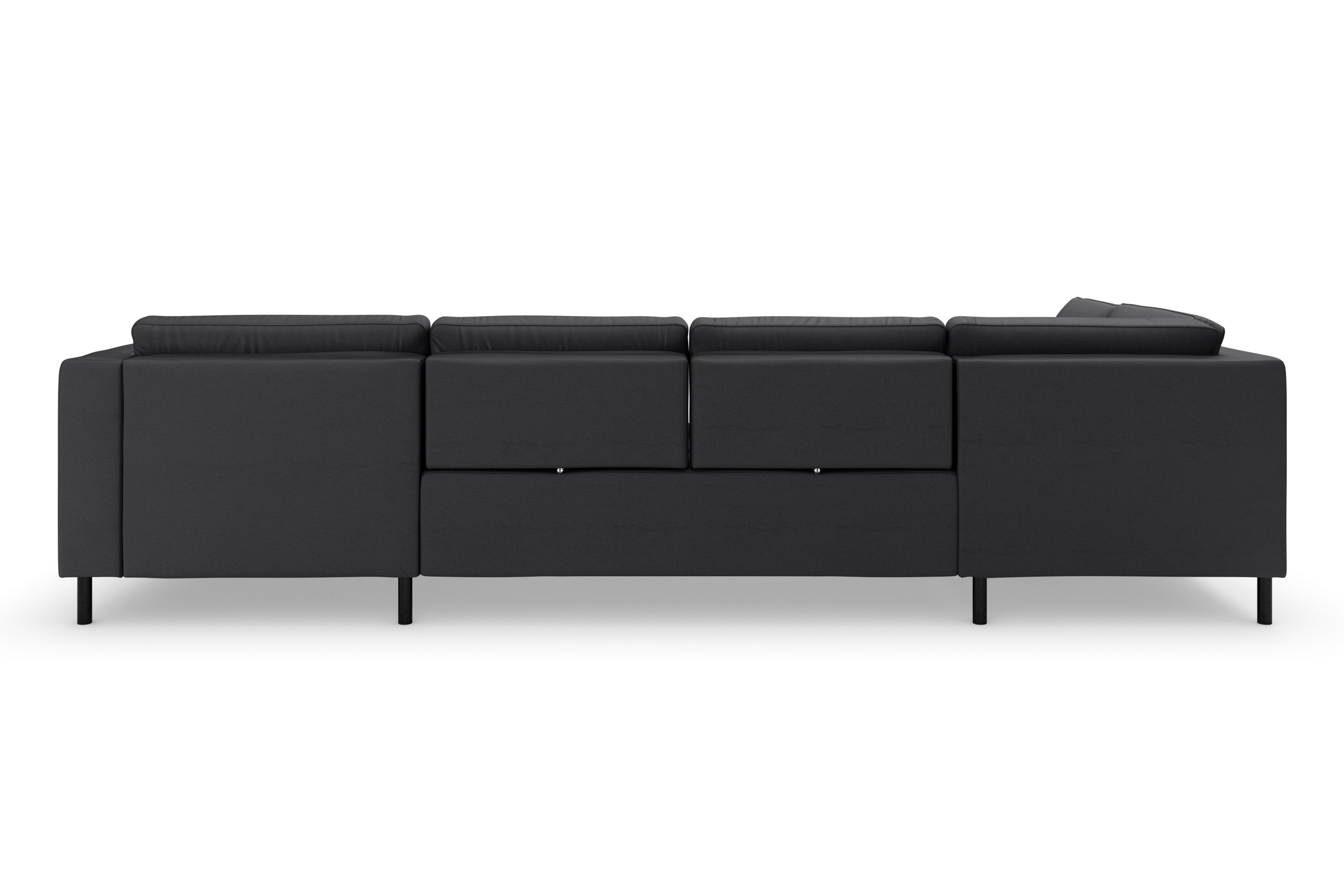 sit&more Wohnlandschaft »Olsen U-Form«, inklusive Sitztiefenverstellung, wahlweise mit Bettfunktion, 15cm hoch