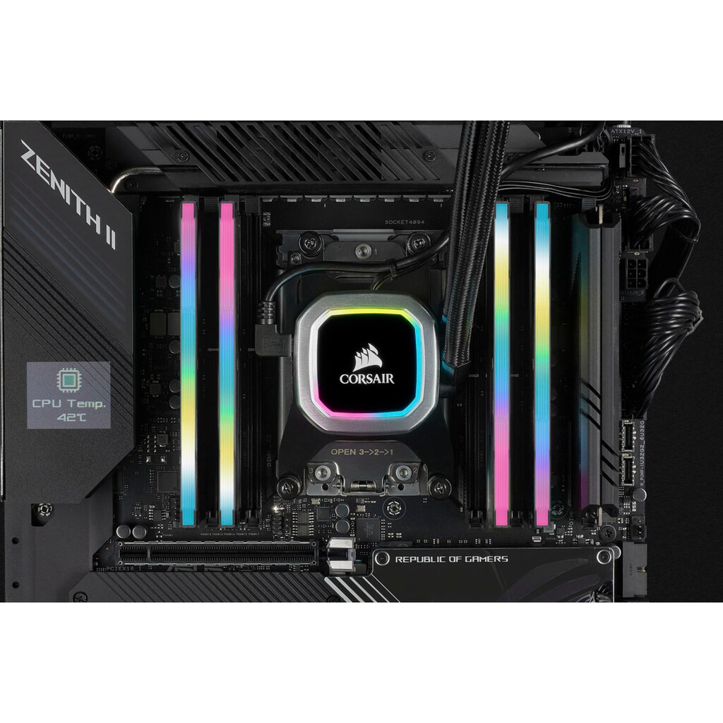 Corsair Arbeitsspeicher »CMH32GX4M2D3600C18«