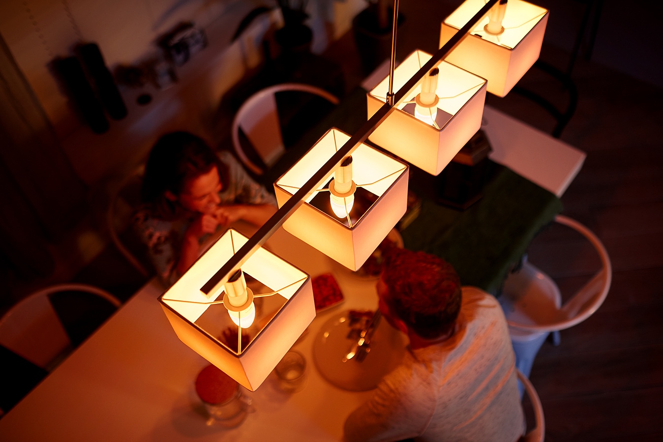 Philips Hue Smarte LED-Leuchte »White Amb. E14 Kerze Einzelpack 2x470«
