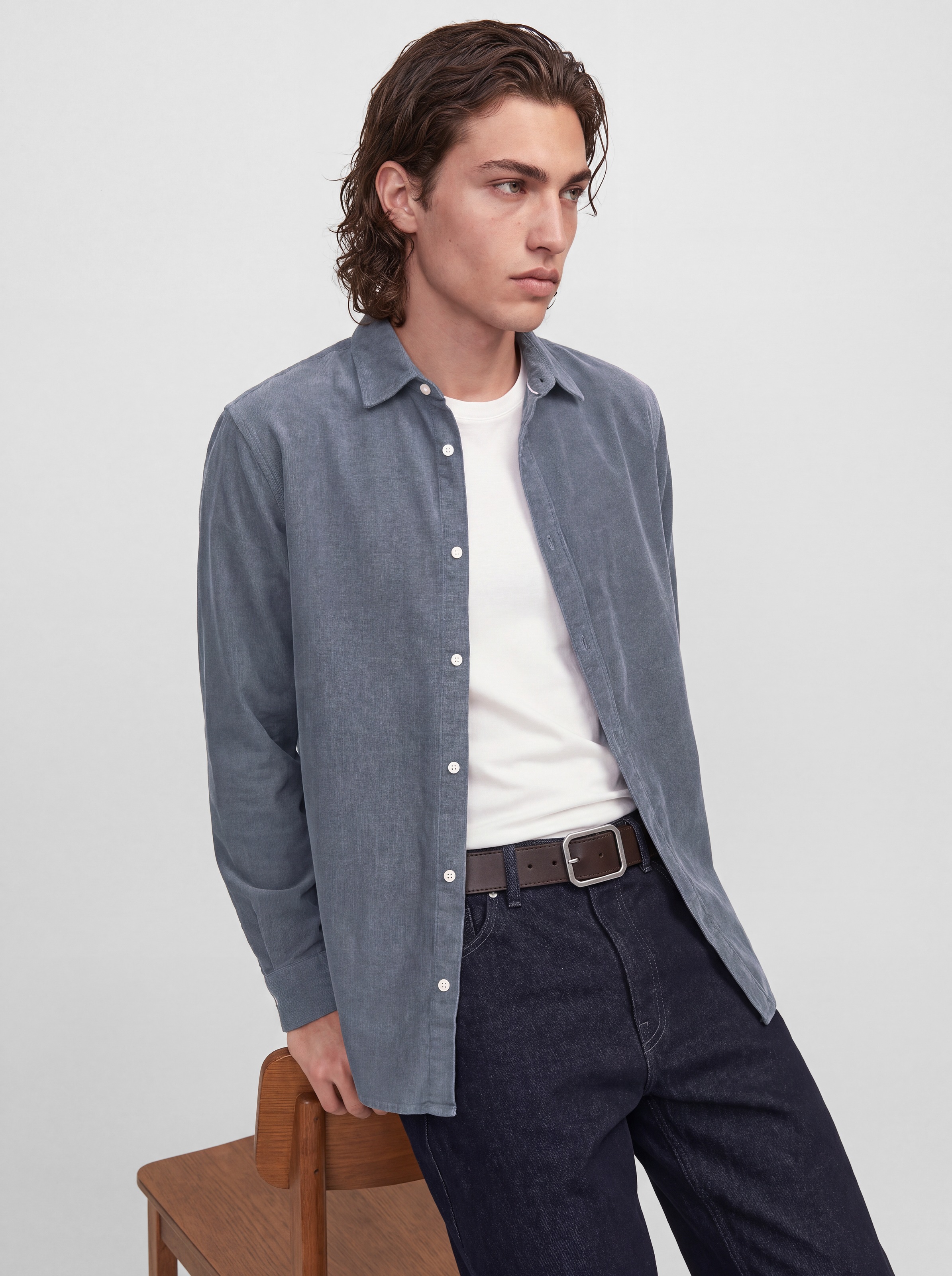 Jack & Jones Langarmhemd »JJEFIELD CORD SHIRT LS SN« Baumwolle, regular fit