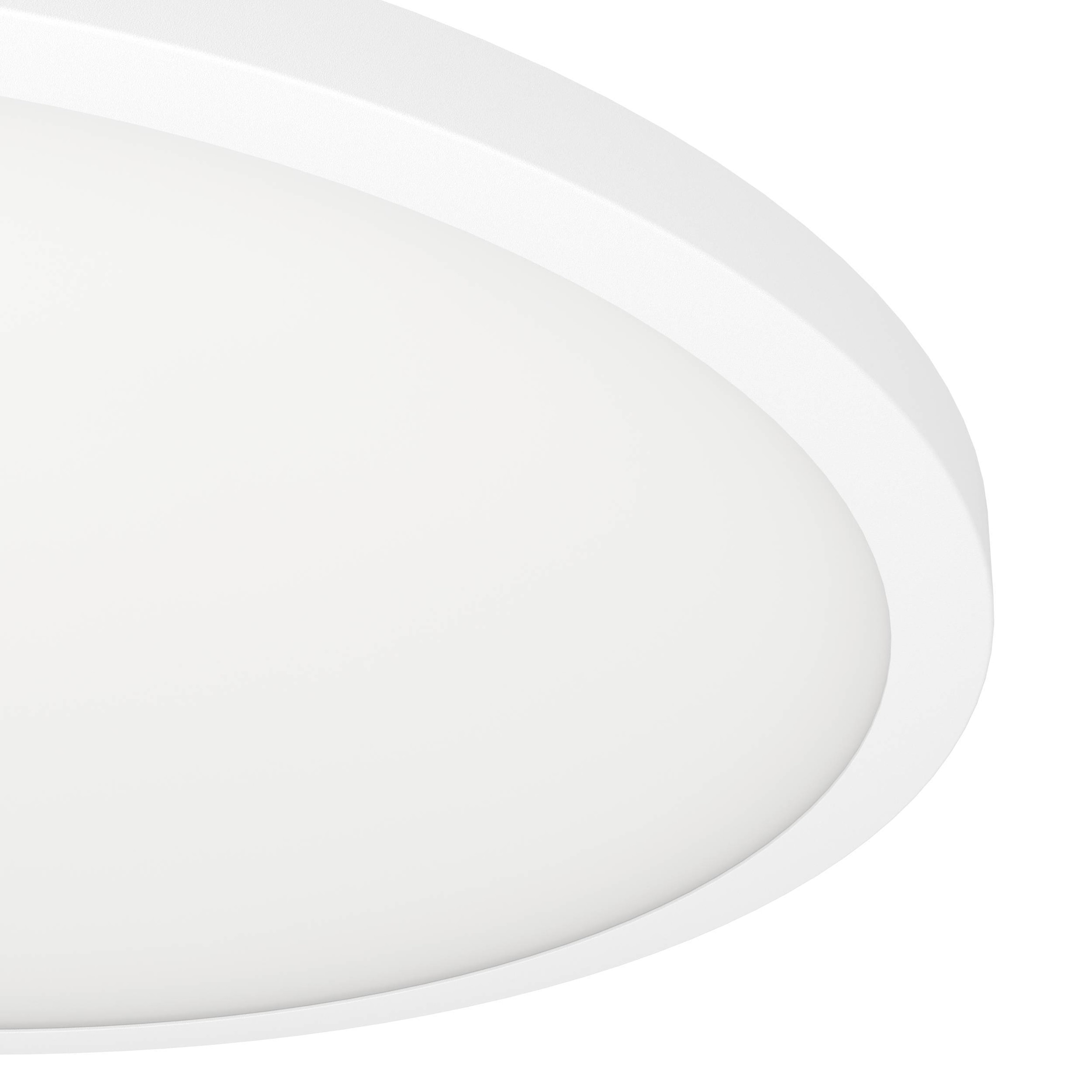 EGLO Deckenleuchte »Sarsina-Z Deckenlampe, ZigBee 3.0, Deckenlampe, Metall, Flurlampe« LED-Modul 1 Stk. Kaltweiß | Neutralweiß | Warmweiß Wand-/Deckenleuchte - H5,2 x Ø45 cm - weiß - 33,5W inkl.