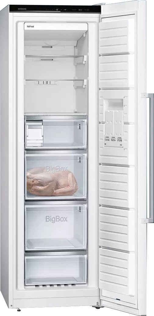 SIEMENS Gefrierschrank »GS36NAEP«, iQ500, 186 cm hoch, 60 cm breit mit 3  Jahren XXL Garantie