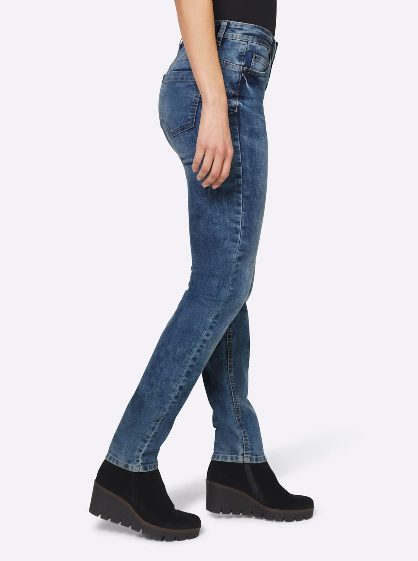 heine Push-up-Jeans, (1 tlg.)