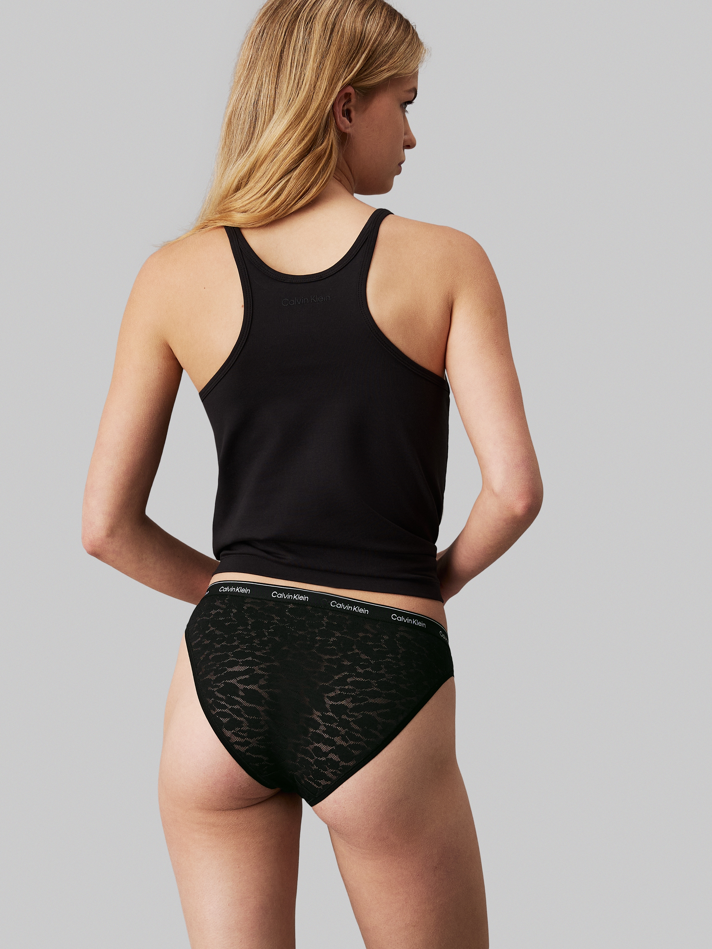 Calvin Klein Underwear »3 PACK BIKINI (LOW-RISE)« Packung, 3er-Pack, 3 Stk. mit CK-Logo am Bund