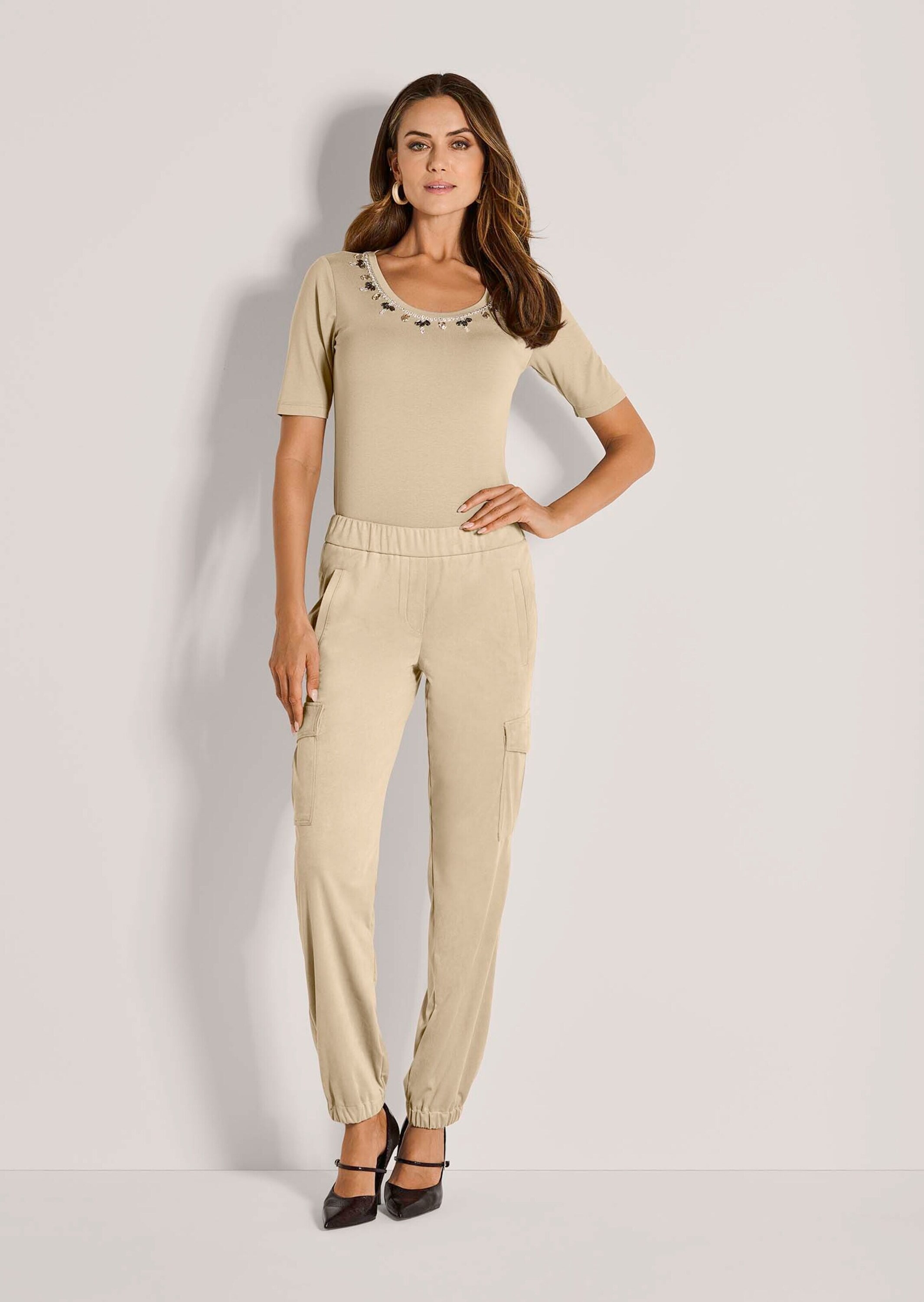 MADELEINE Cargohose »Cargohose Stoffhose in Cargo-Optik«