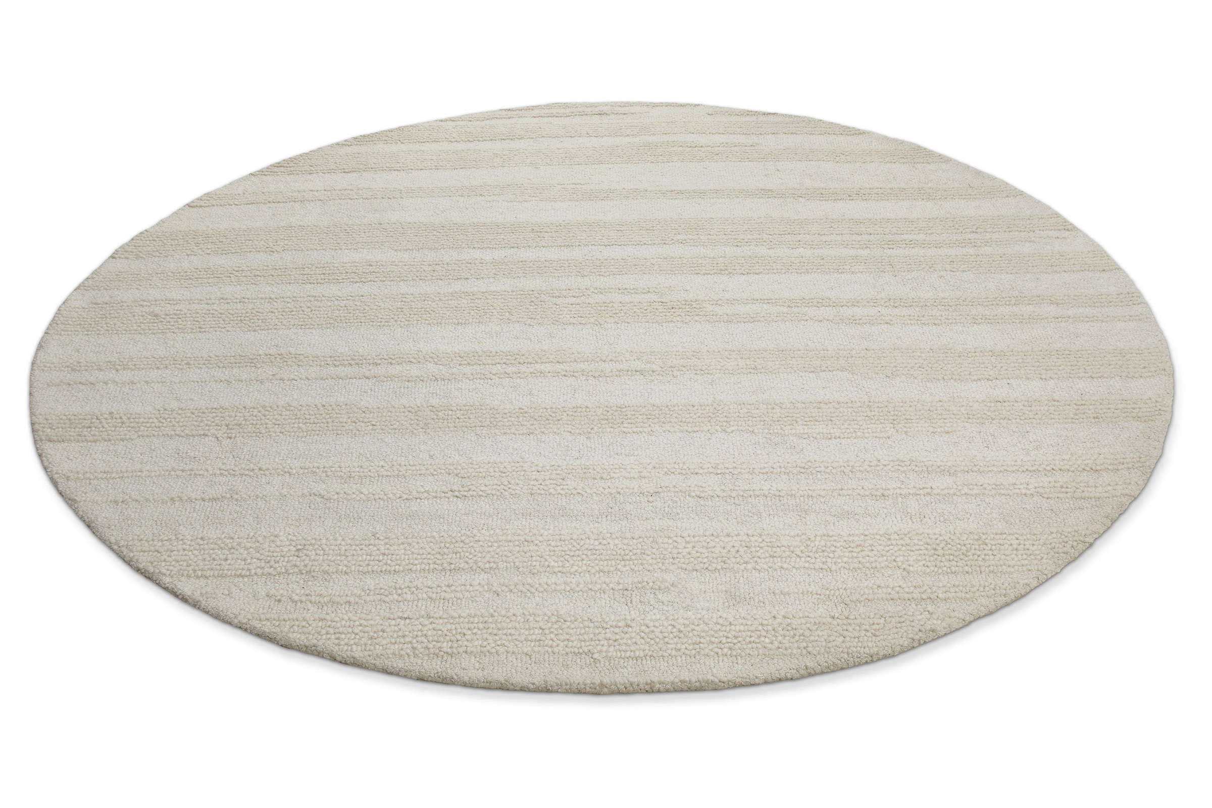 Wecon home Teppich »Hamptons TWENTYSEVEN«, rund, 15 mm Höhe, Kurzflor, Wohnzimmer, Schlafzimmer, elegant, robust, Linien-Muster
