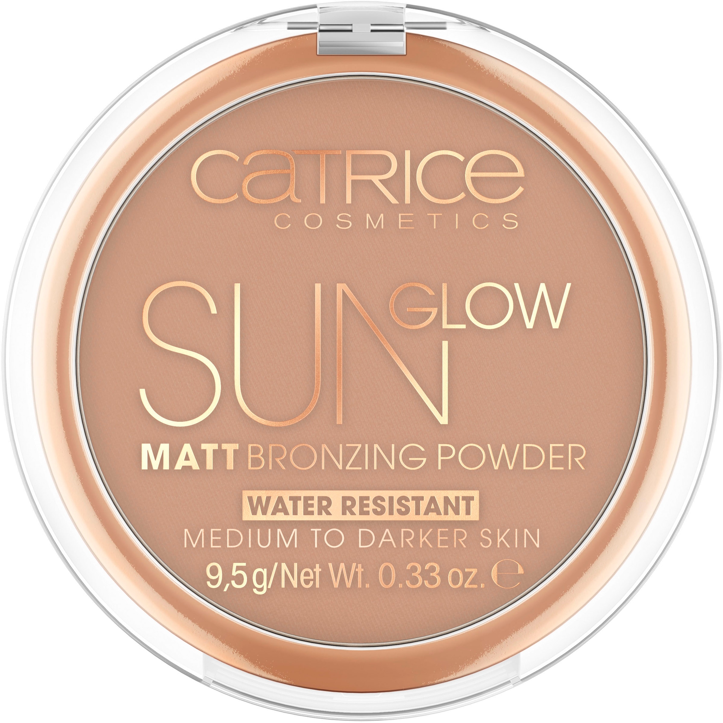Catrice Bronzer-Puder »Sun Glow Matt Bronzing Powder«, (Set, 3 tlg.)