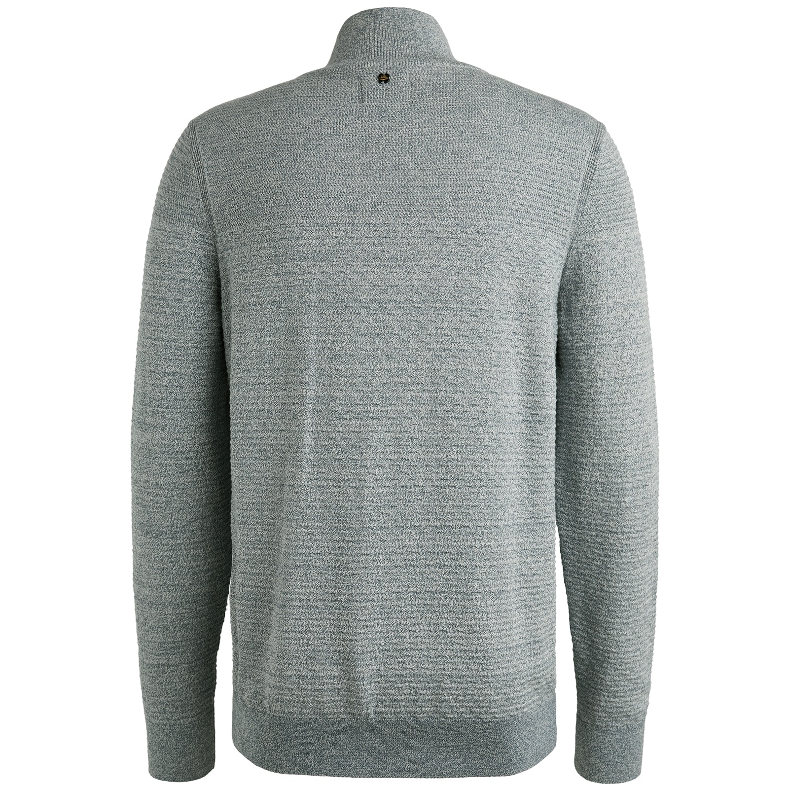 PME LEGEND Troyer mit Struktur-Muster und Logo-Badge