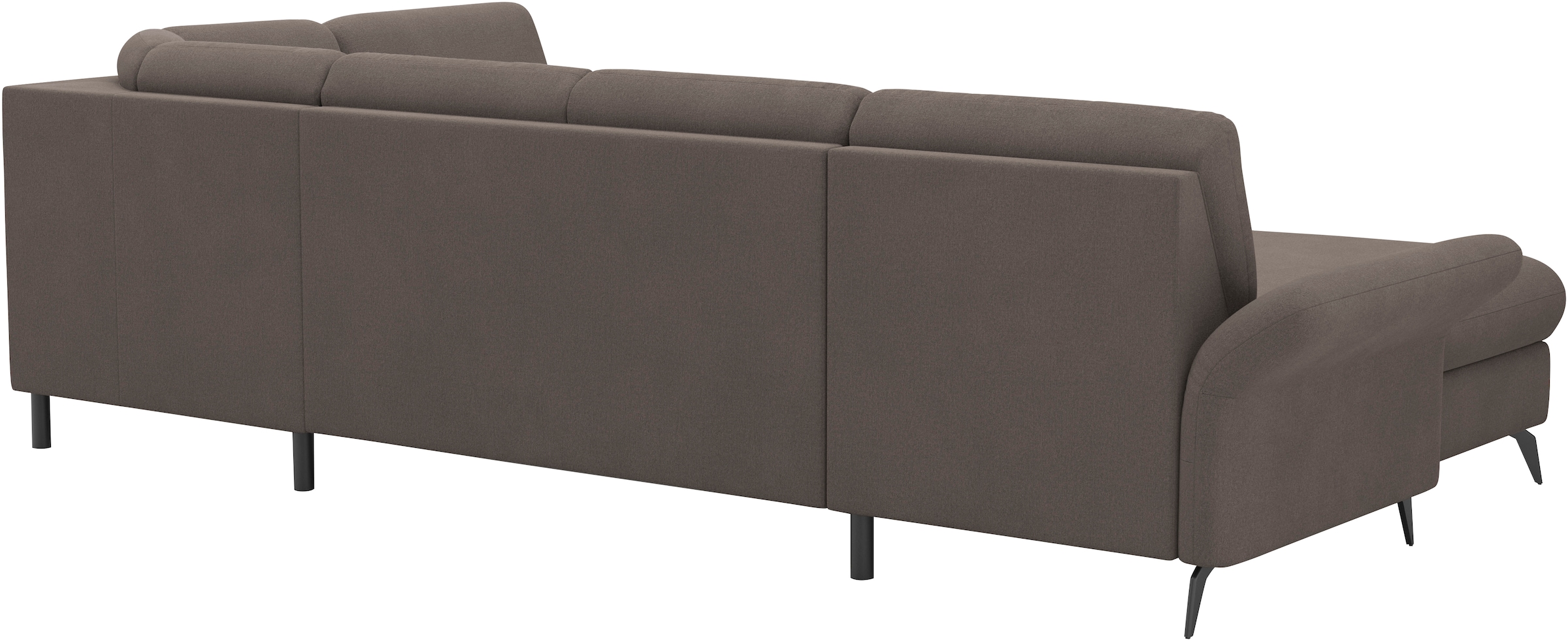 Home affaire Wohnlandschaft »Rochelle«, optional: Armteilverstellung, klappbar, Bettkasen