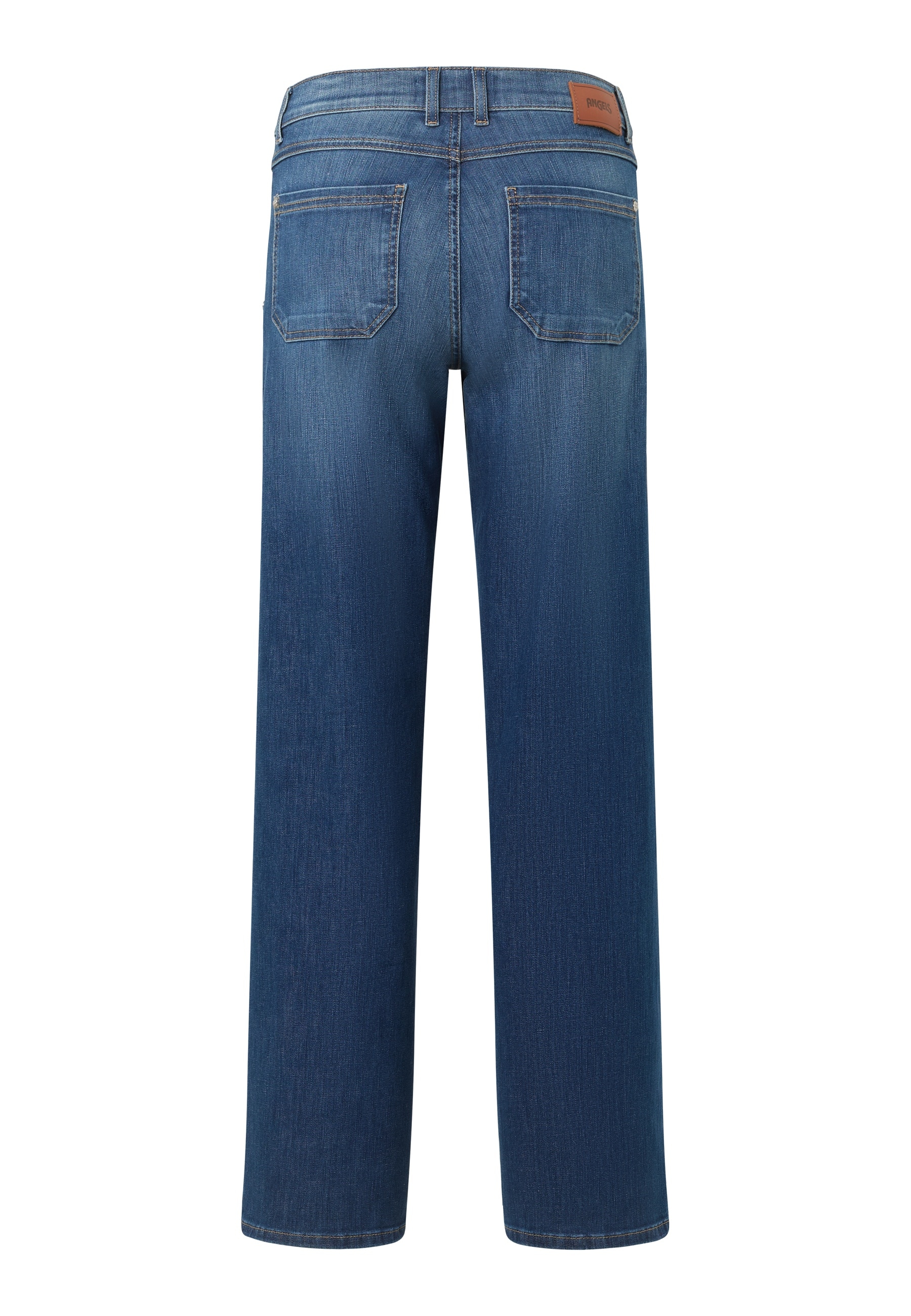 ANGELS Relax-fit-Jeans »LIZ WORKER« mit großen Vordertaschen und Fade-Out Effekten