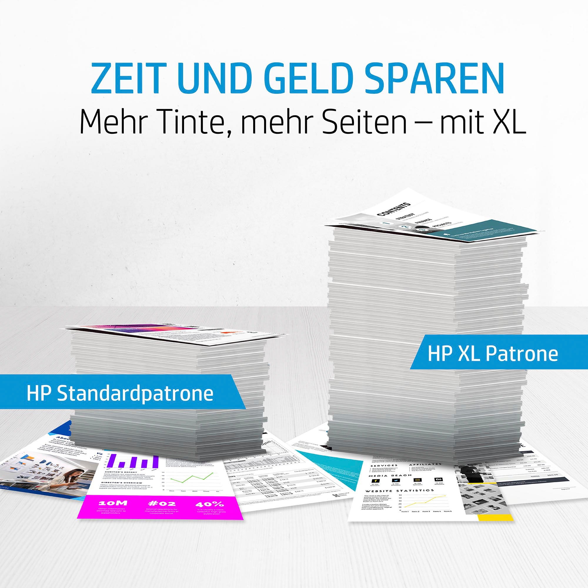 HP Tintenpatrone »304«, UNIVERSAL 3 cyan/magenta/yellow XXL | Druckerpatrone ➥ Jahre Garantie 304 original