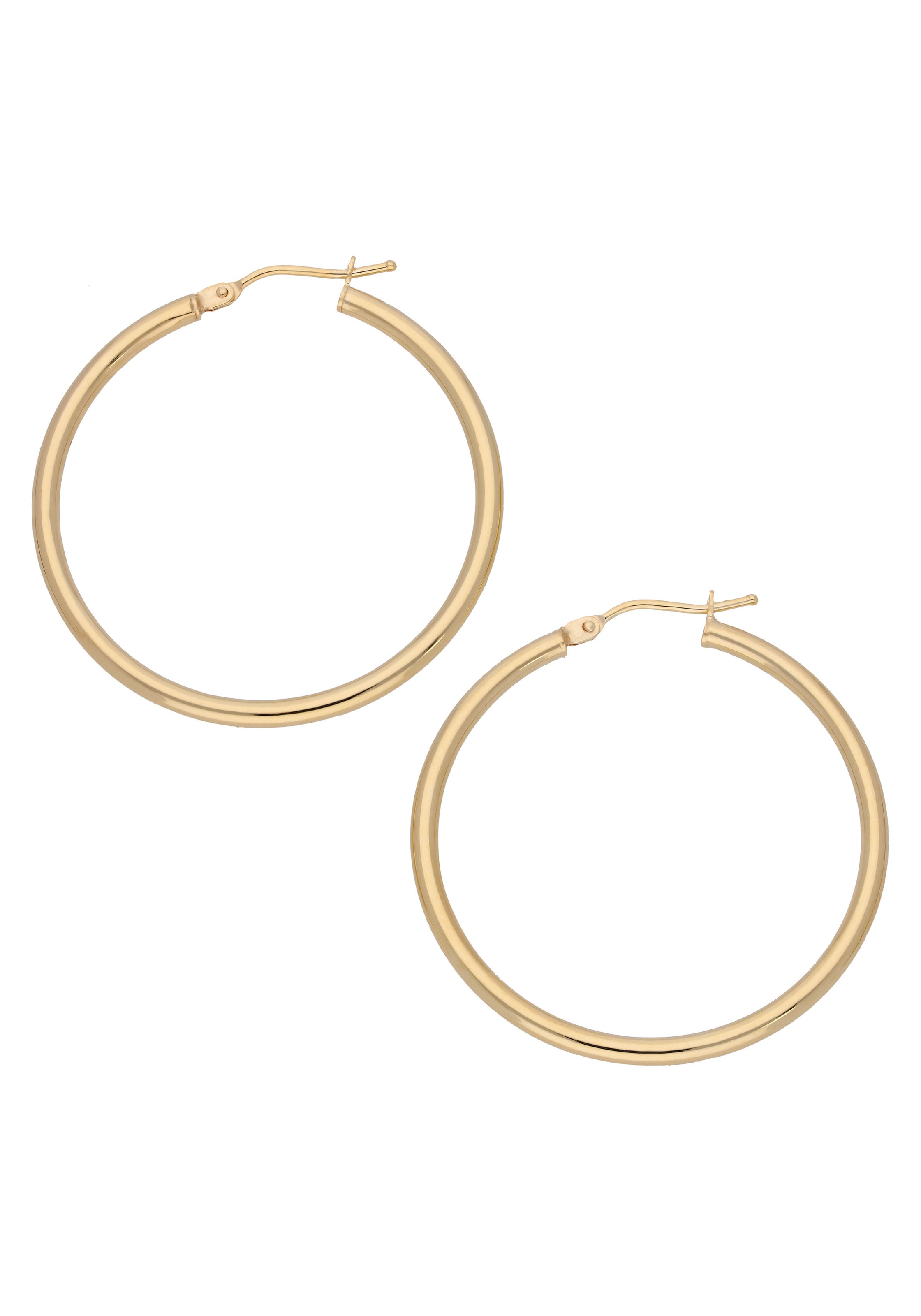 Firetti Paar Creolen »Schmuck Geschenk Gold 375 Ohrschmuck Creole«