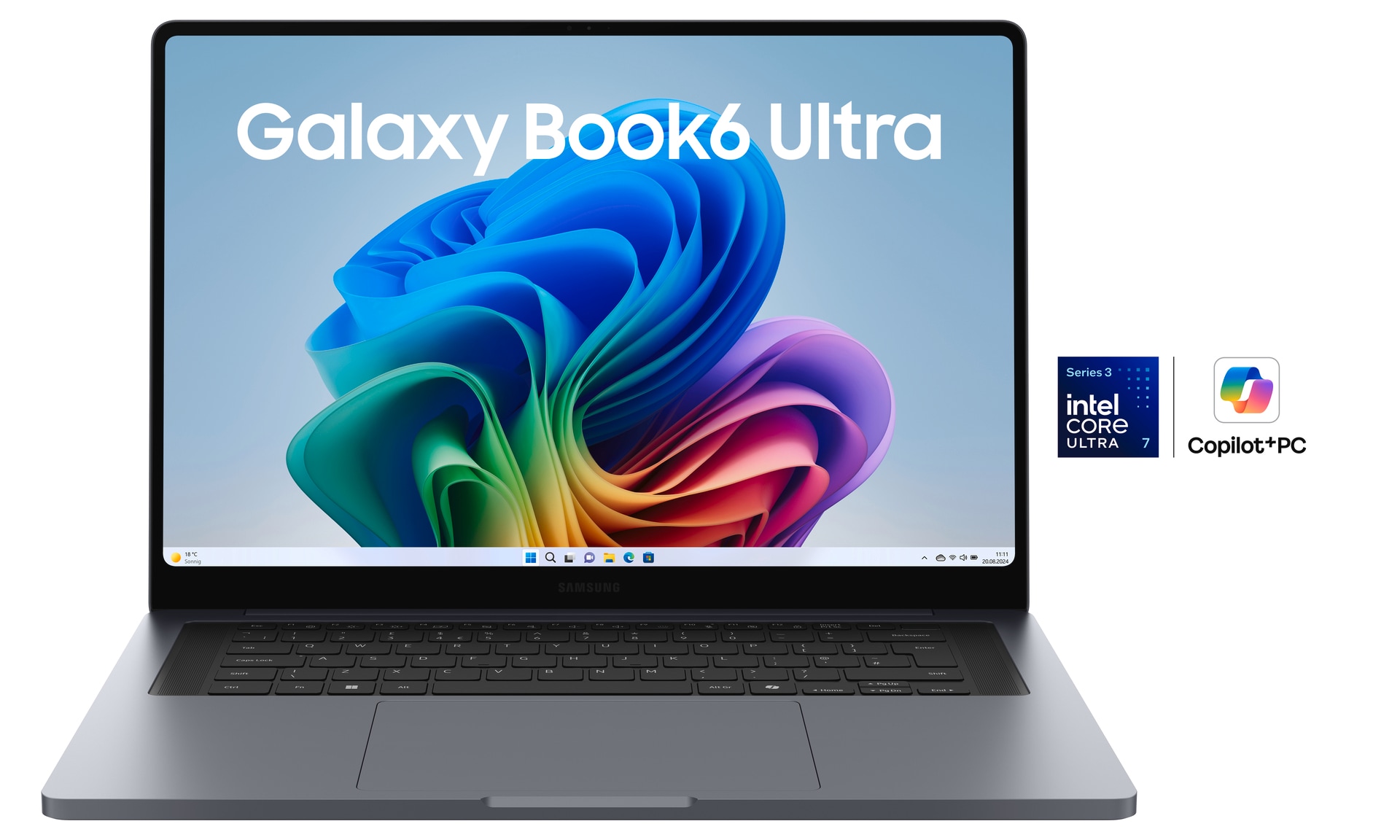 Samsung Notebook »Book6 Ultra 16'' Ultra 7 1 TB + 32 GB« 40,6 cm / 16 ″ Intel Core Ultra 7 1.000 GB SSD