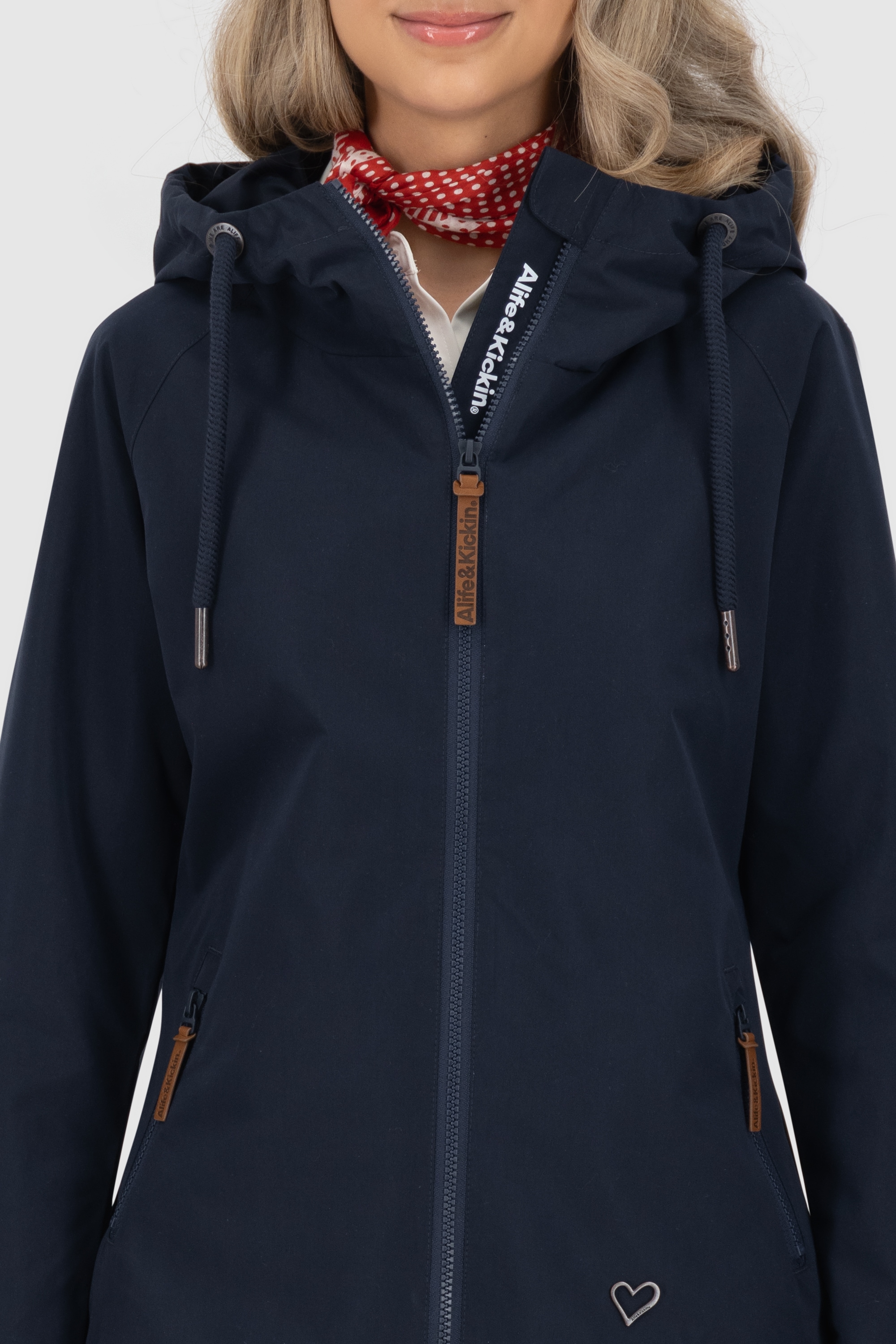 Alife & Kickin Outdoorjacke »BEEKEAKA« mit Kapuze