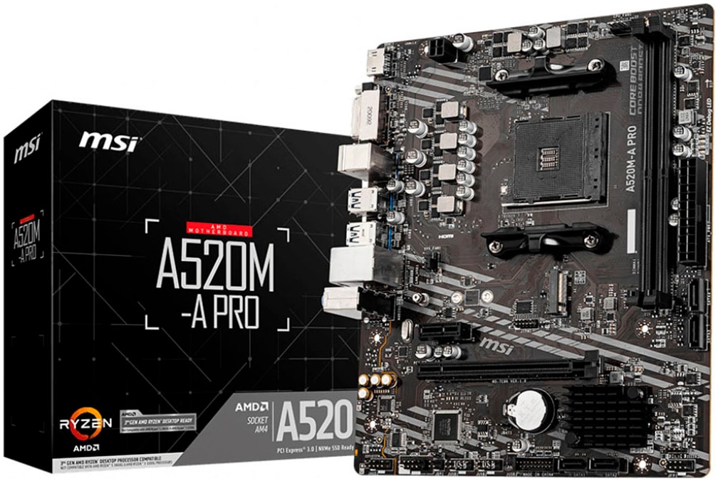 MSI Mainboard »A520M-A PRO«