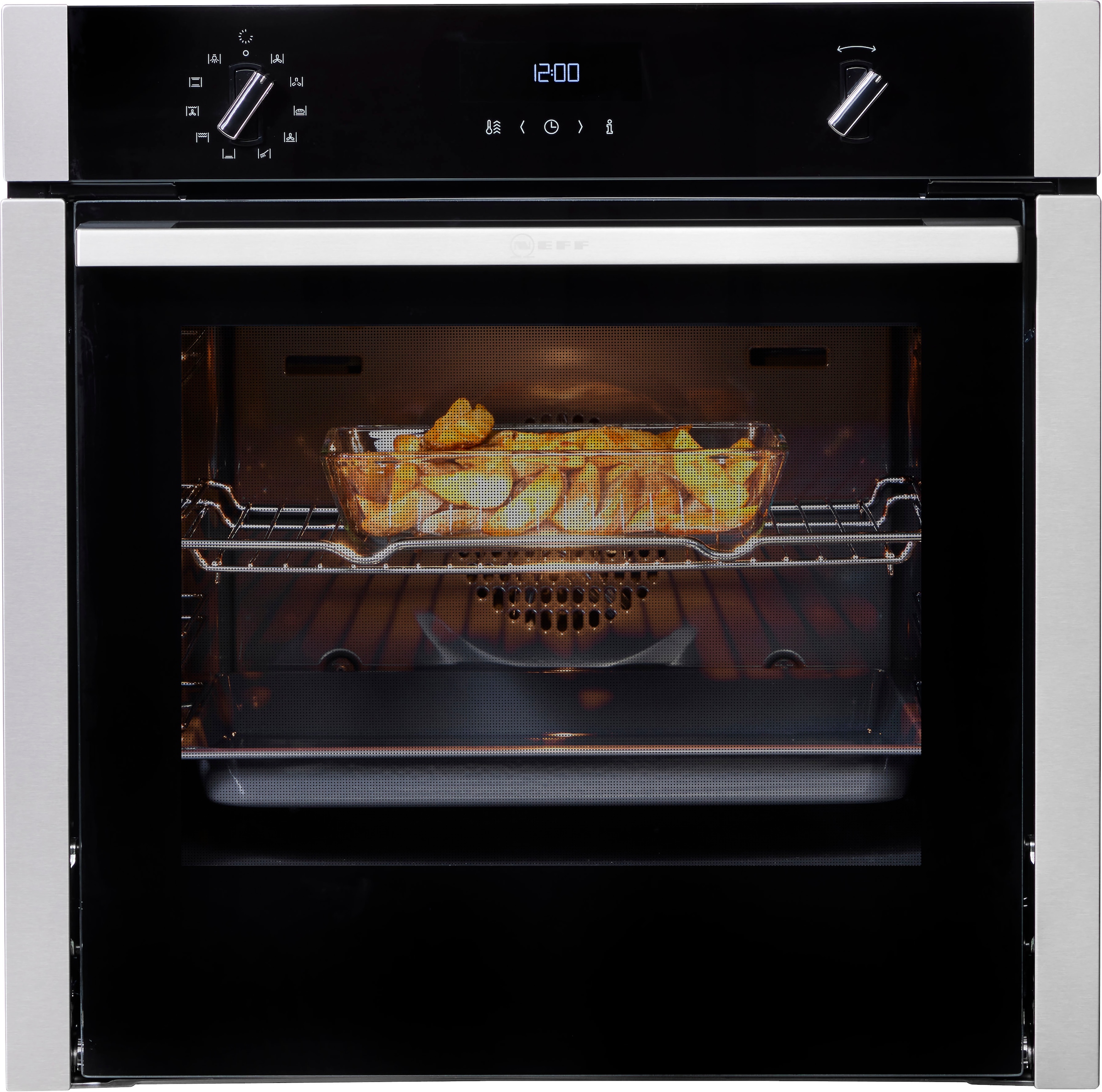 NEFF Einbaubackofen N 50 »B6ACH7AN0«, mit Hide®, Pyrolyse, EasyClean, CircoTherm®-Heißluft