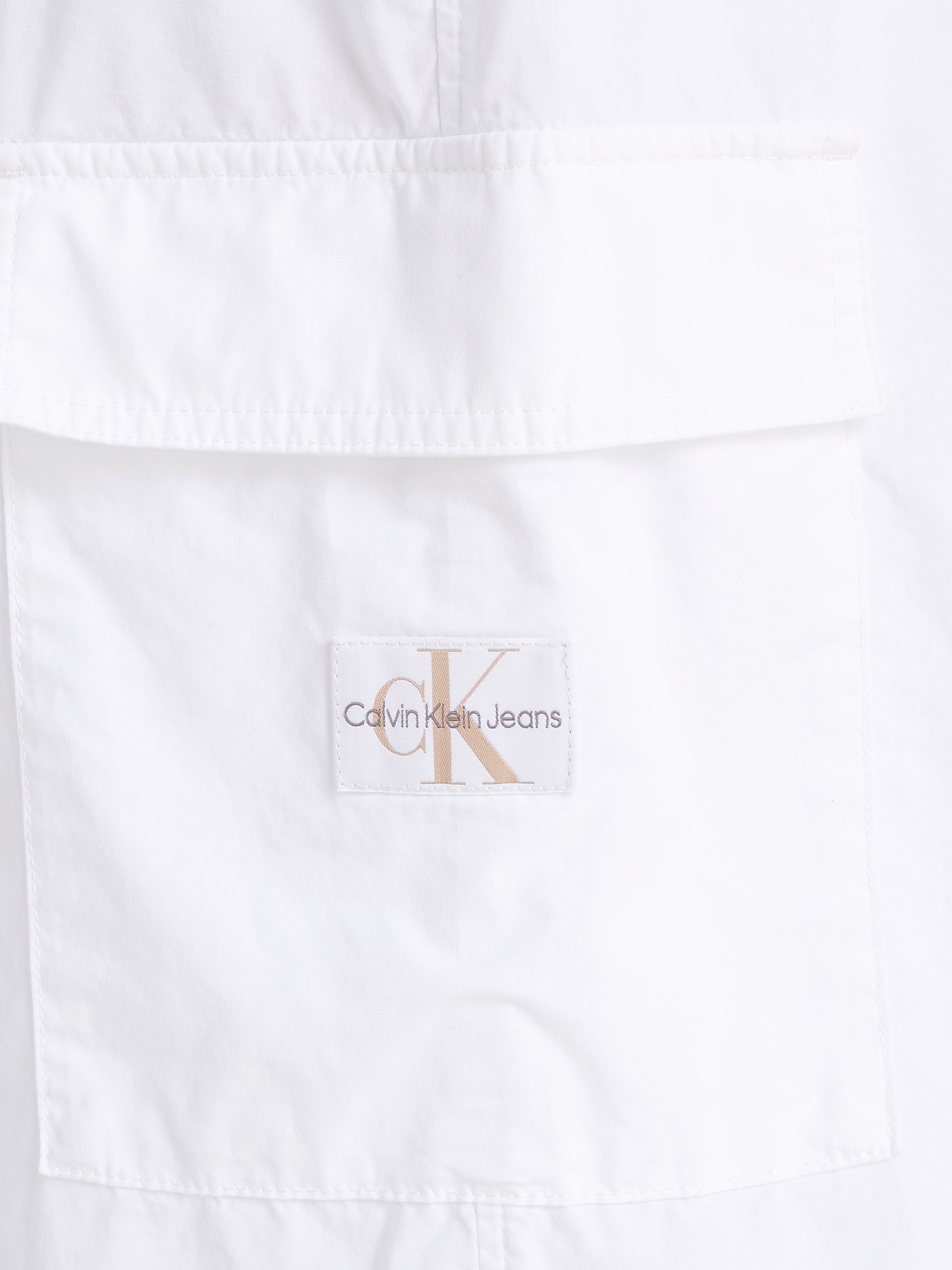 Calvin Klein Jeans Cargohose »COTTON UTILITY CARGO PANTS«, mit Logoprägung