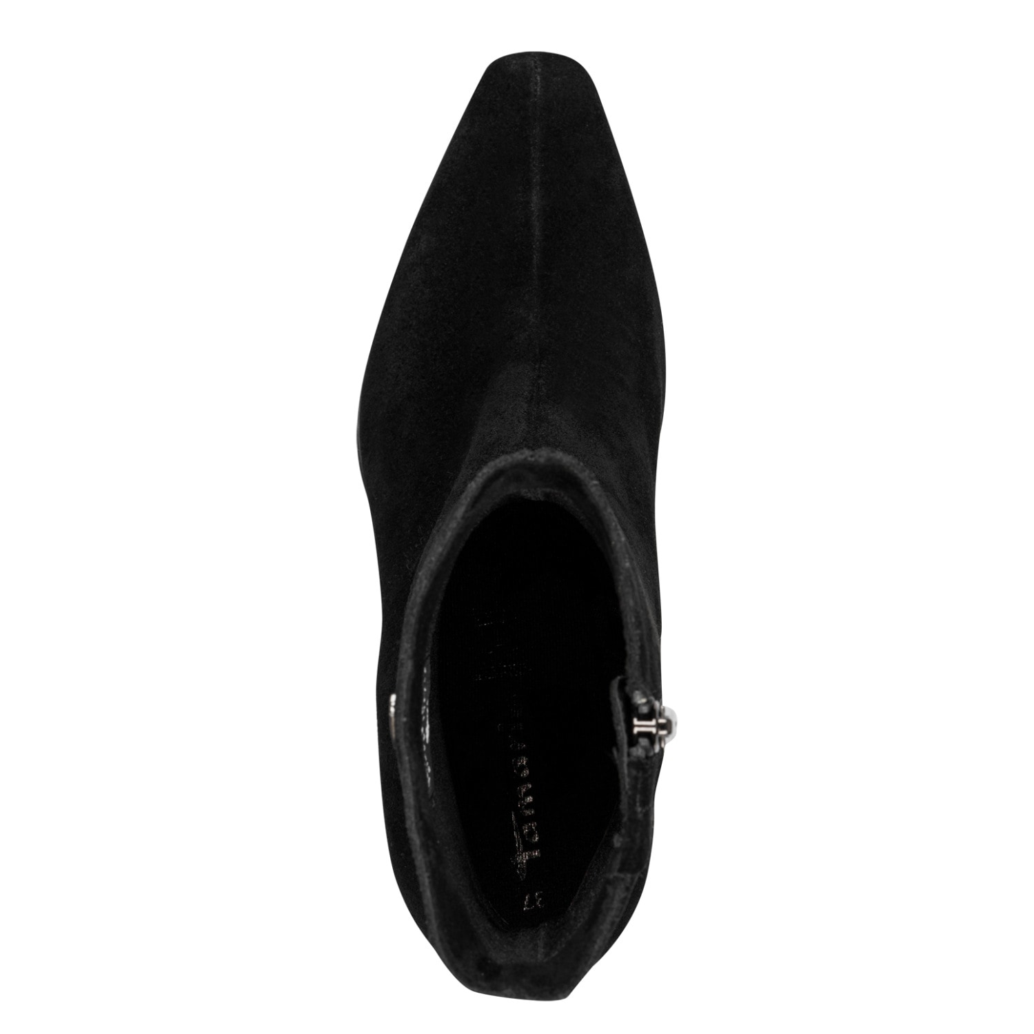 Tamaris Stiefelette  Blockabsatz, Cowboystiefelette mit T-Logoverzierung