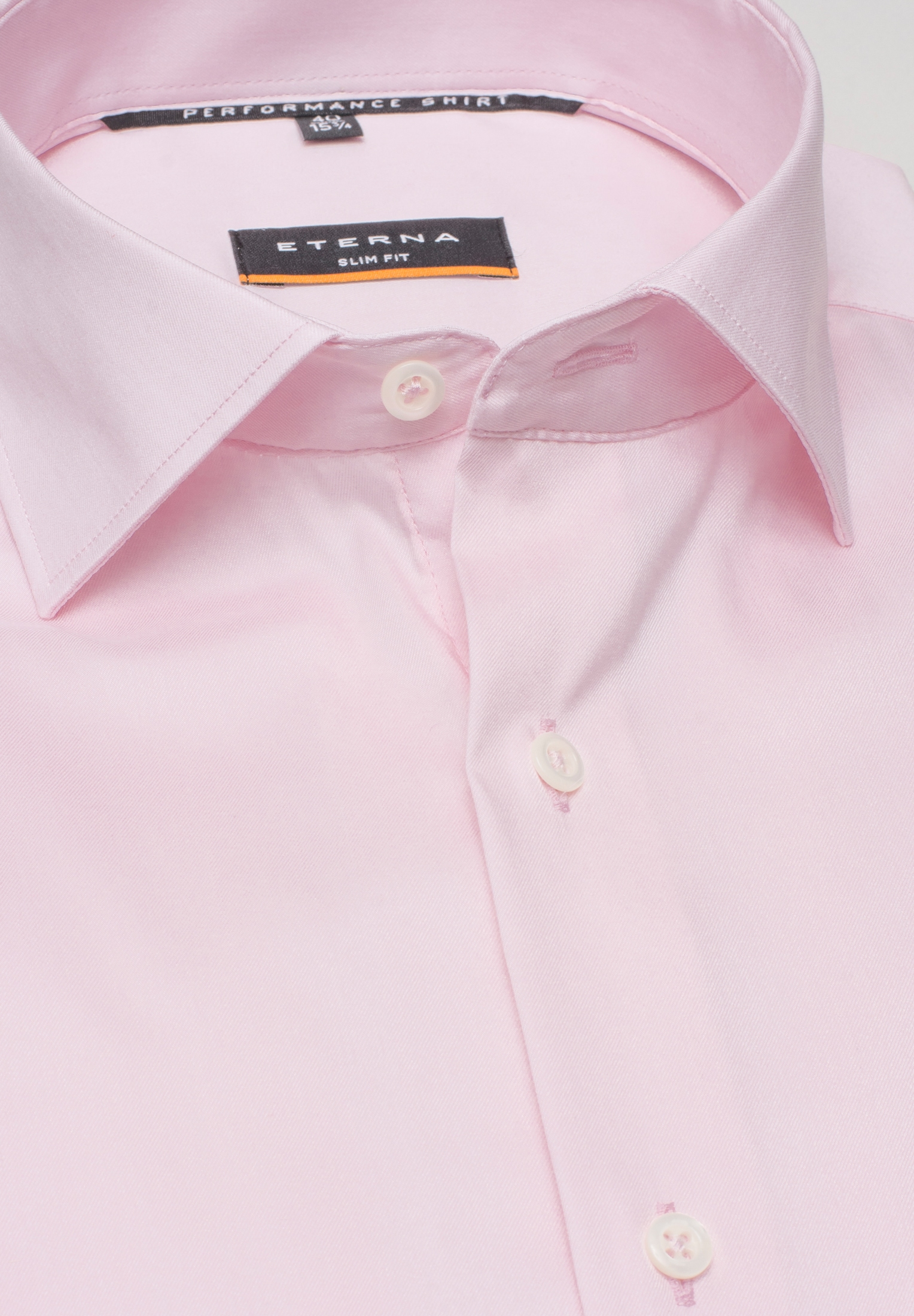 Eterna Langarmhemd »SLIM FIT« EASY IRON (bügelleicht)