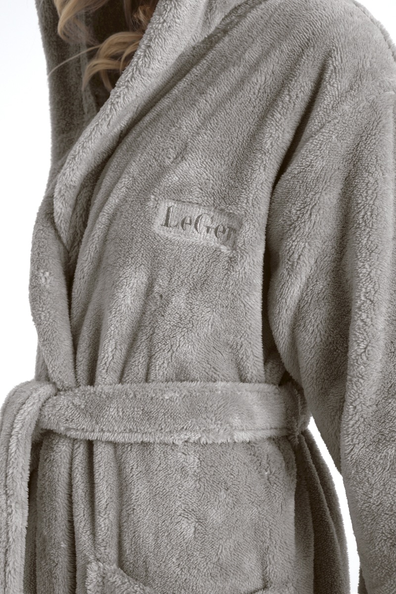 LeGer Home by Lena Gercke Unisex-Bademantel »Lovina«, (1 St.), kuschelig weicher Fleece, für Damen und Herren, XS-3XL