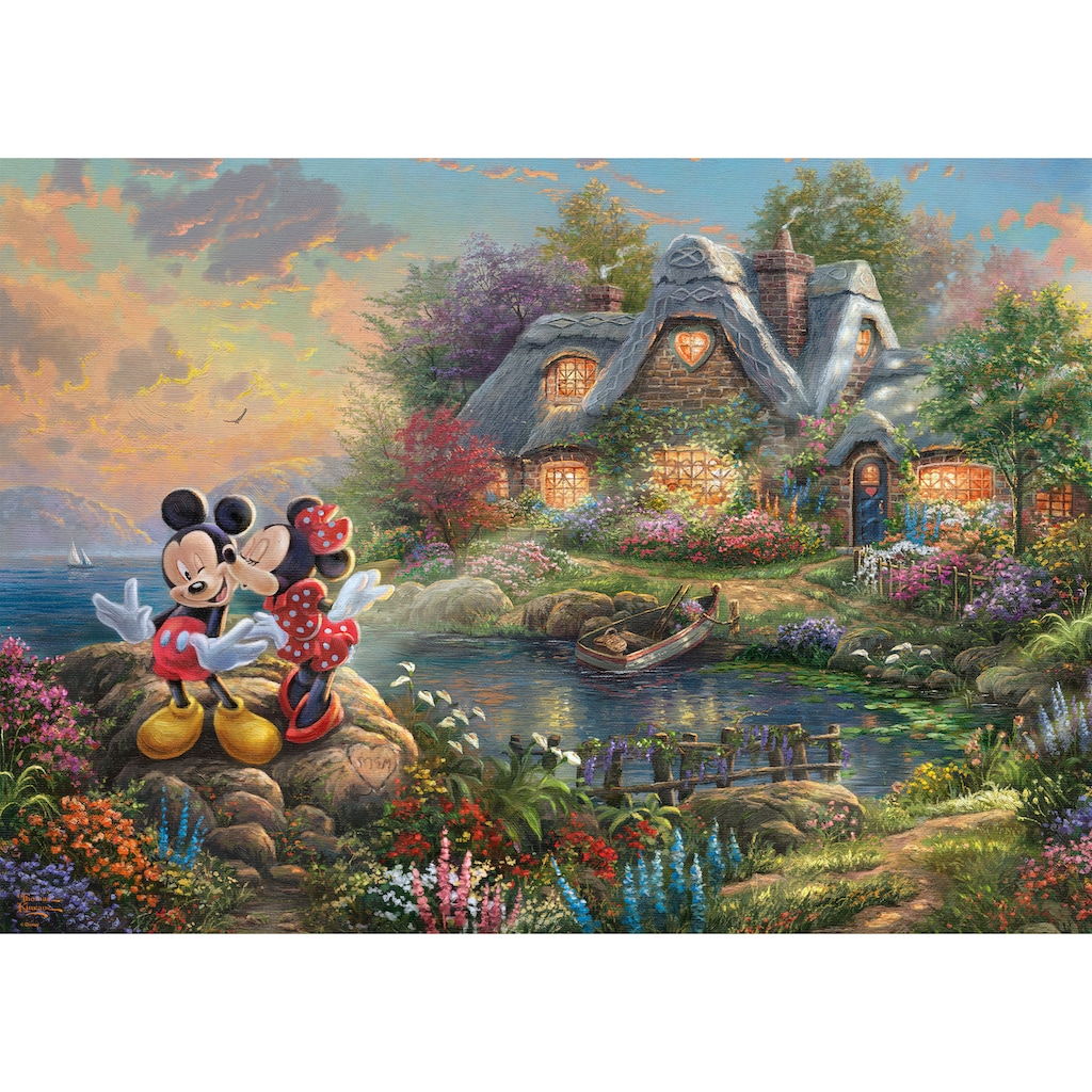 Schmidt Spiele Puzzle »Disney, Sweethearts Mickey & Minnie«