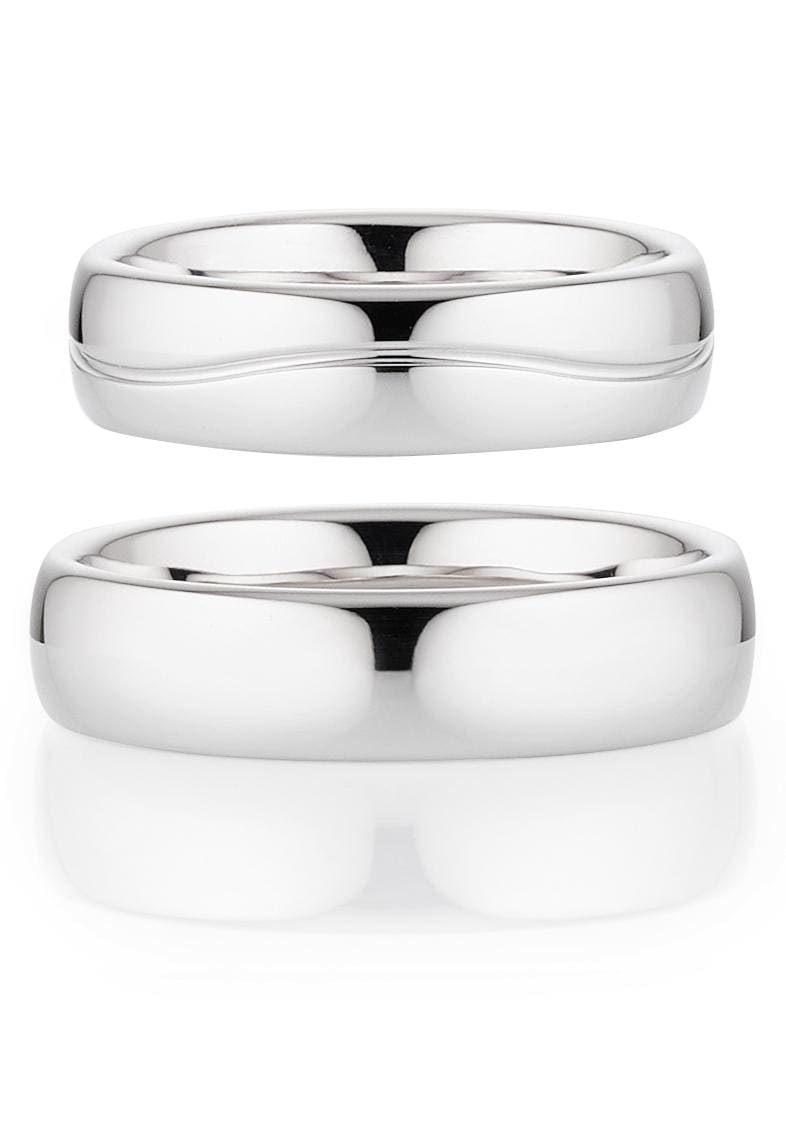 Bruno Banani Trauring »Schmuck Geschenk, Ehering Hochzeit Damenring Herrenring«, Made in Germany