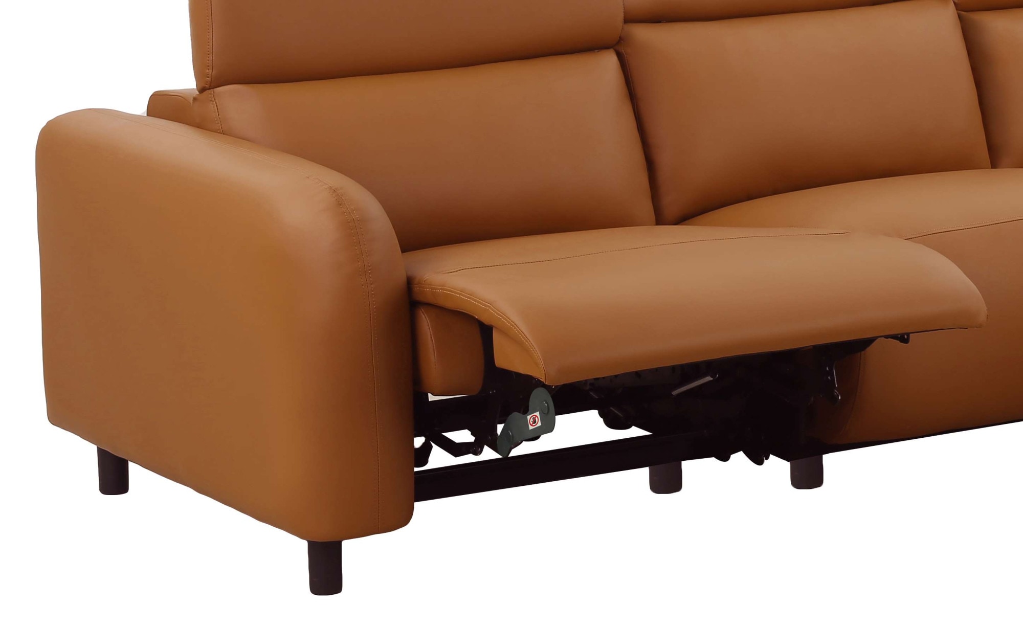 Home affaire 3-Sitzer »SKAANE Kunstleder, Sofa mit manueller-u. elektrischer Relaxfunktion«, Relax-Funktion in 2 Sitzen, Kopfteilverstellung, Federkernpolsterung