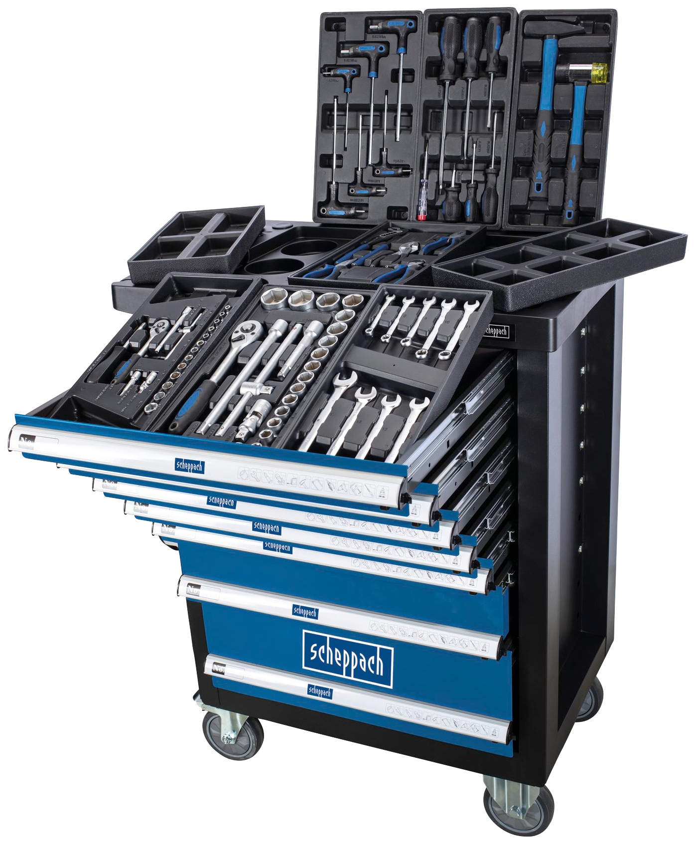 Scheppach Werkstattwagen »TW1100« Set,  BxTxH: 47x77,5x97,5 cm