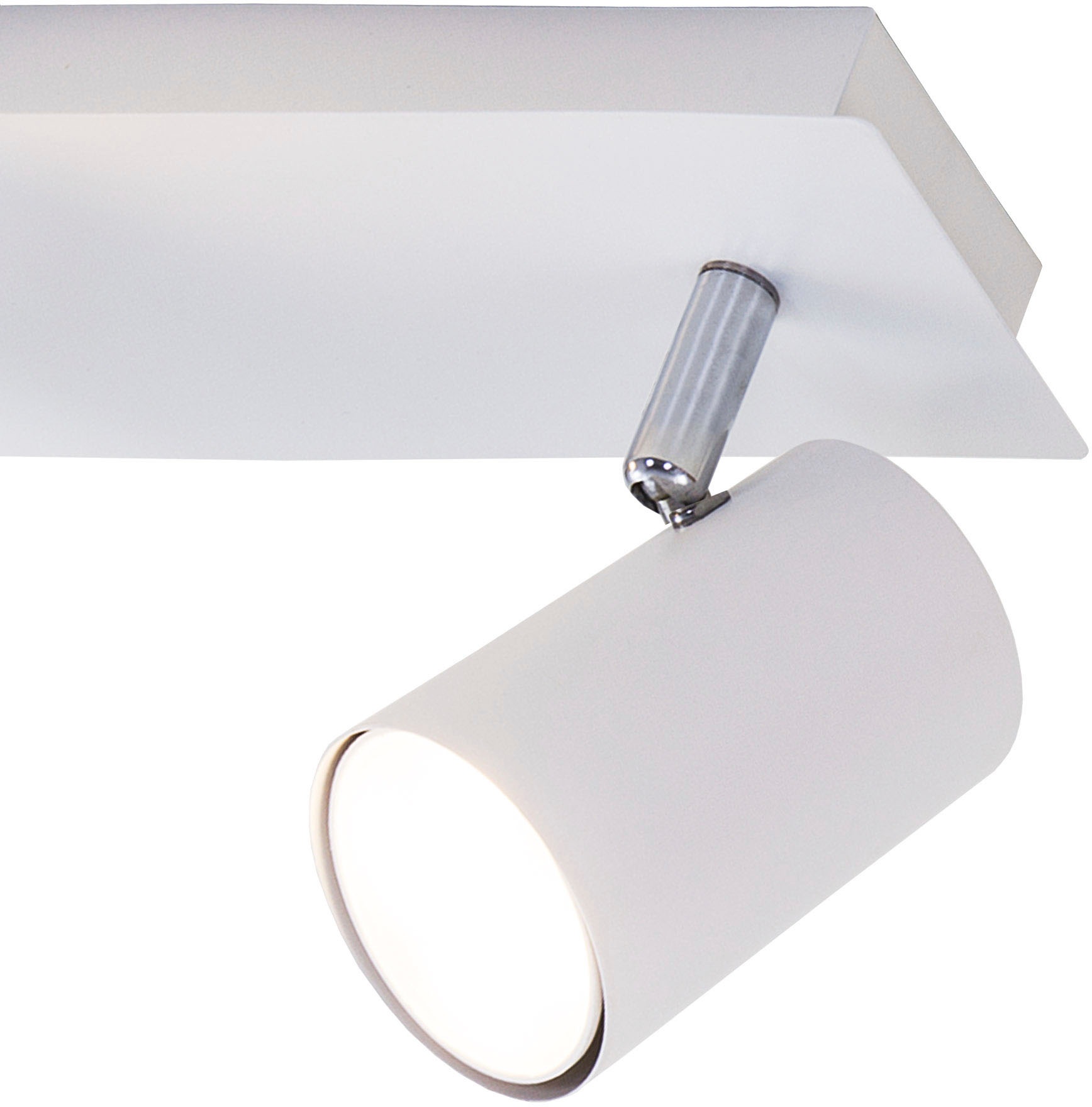 Briloner Leuchten LED Deckenspots »2857036 Run«, Leuchtmittel GU10 | ohne Leuchtmittel, Deckenlampe, 45x8x12,3cm, Weiß, max.40W, GU10, Wohnzimmer, Flur, Büro