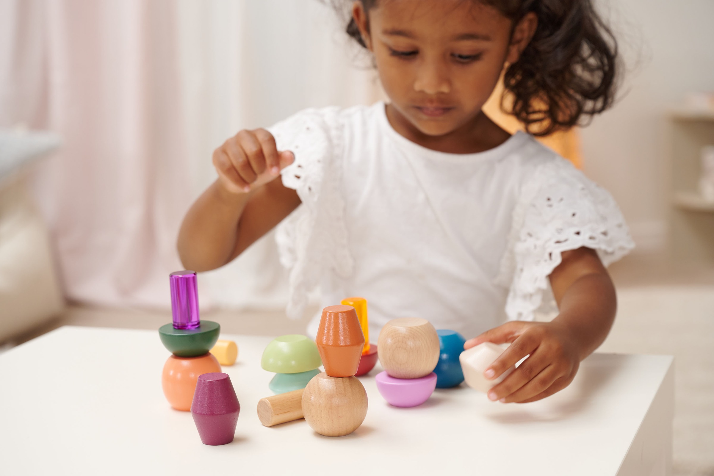 Eichhorn Steckspielzeug »Montessori Stapelperlen«