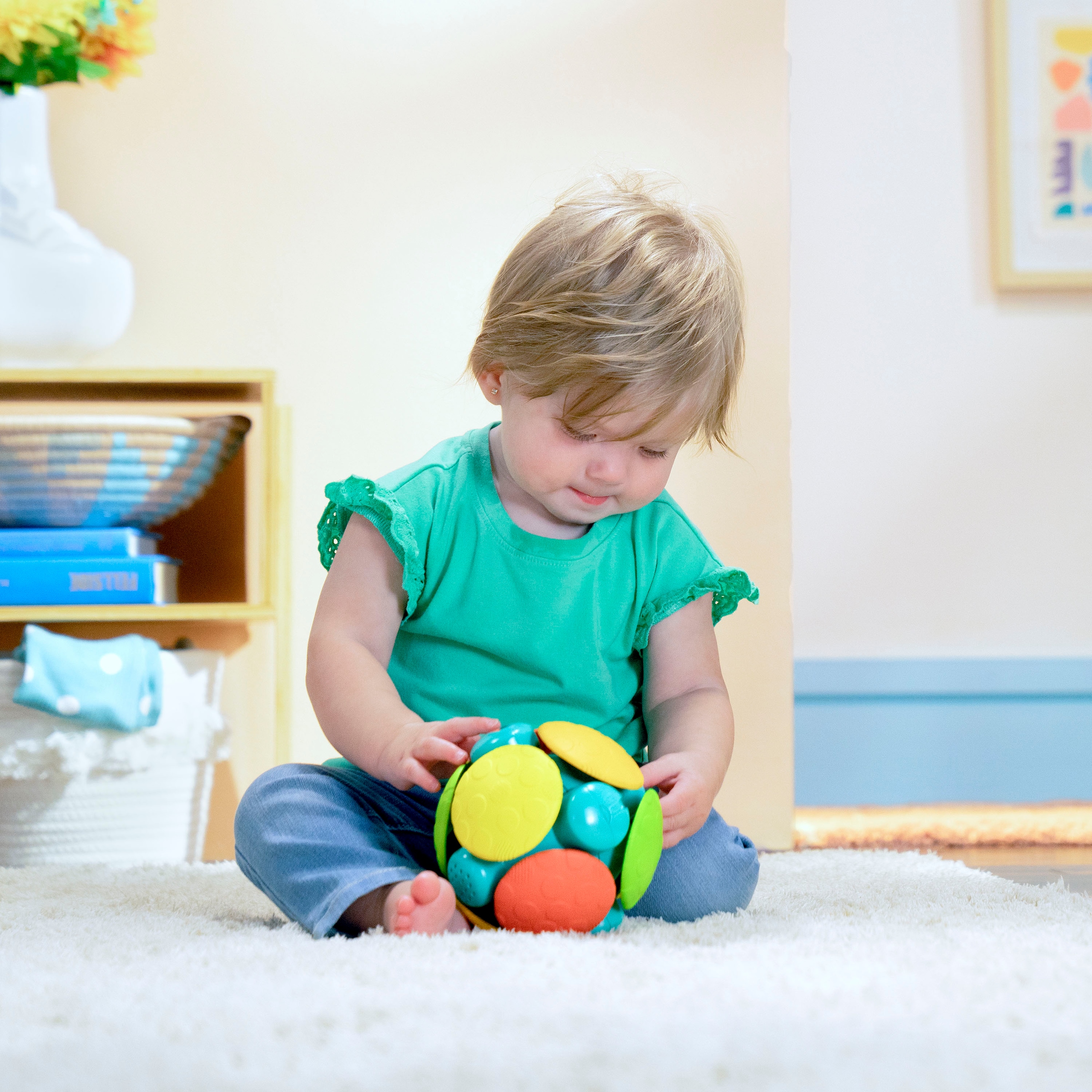 Bright Starts Greifspielzeug »Wobble Bobble™ Crawl & Chase Ball«