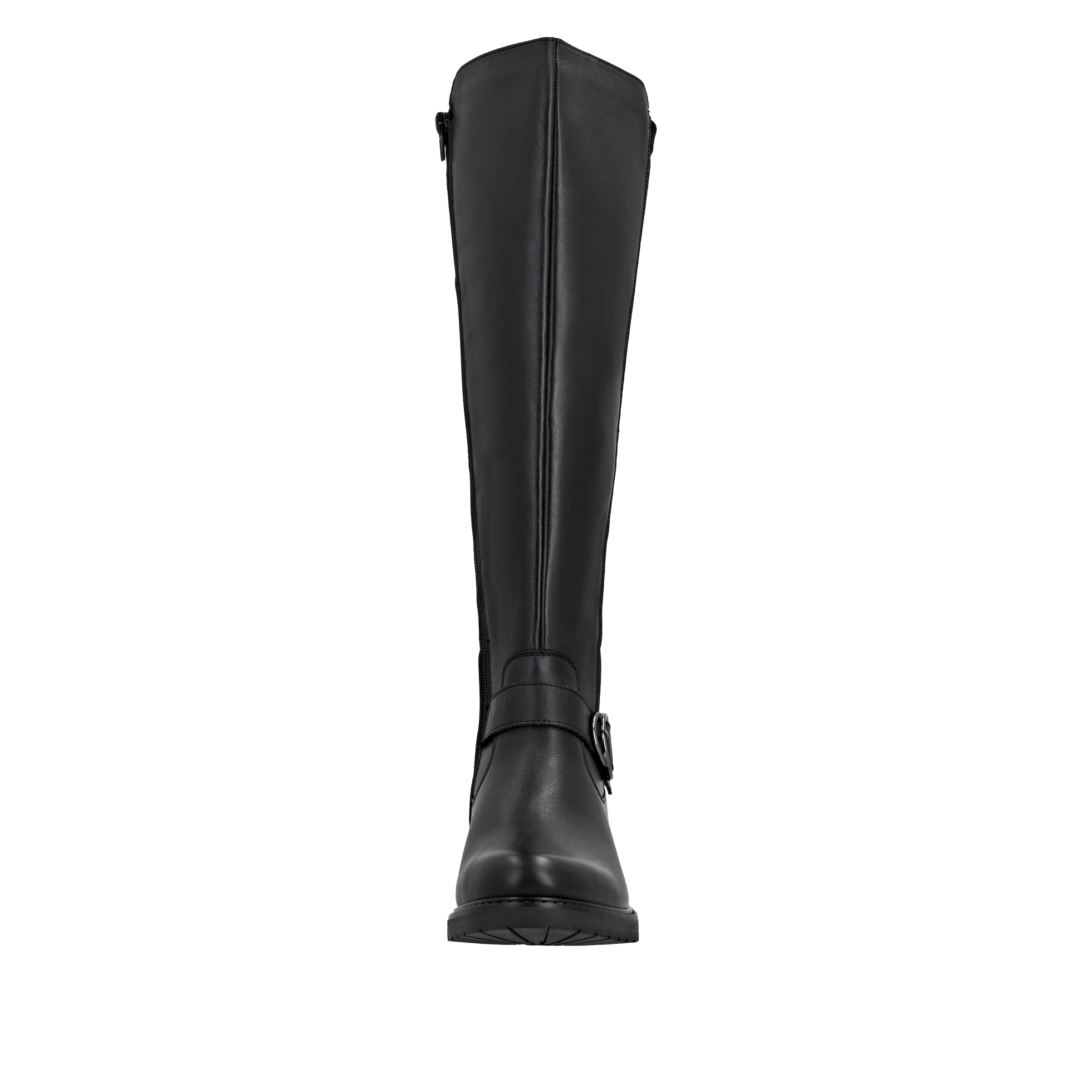 Remonte Stiefel, Langschaftstiefel, Stretch-Stiefel, Blockabsatz, Innenreißverschluss