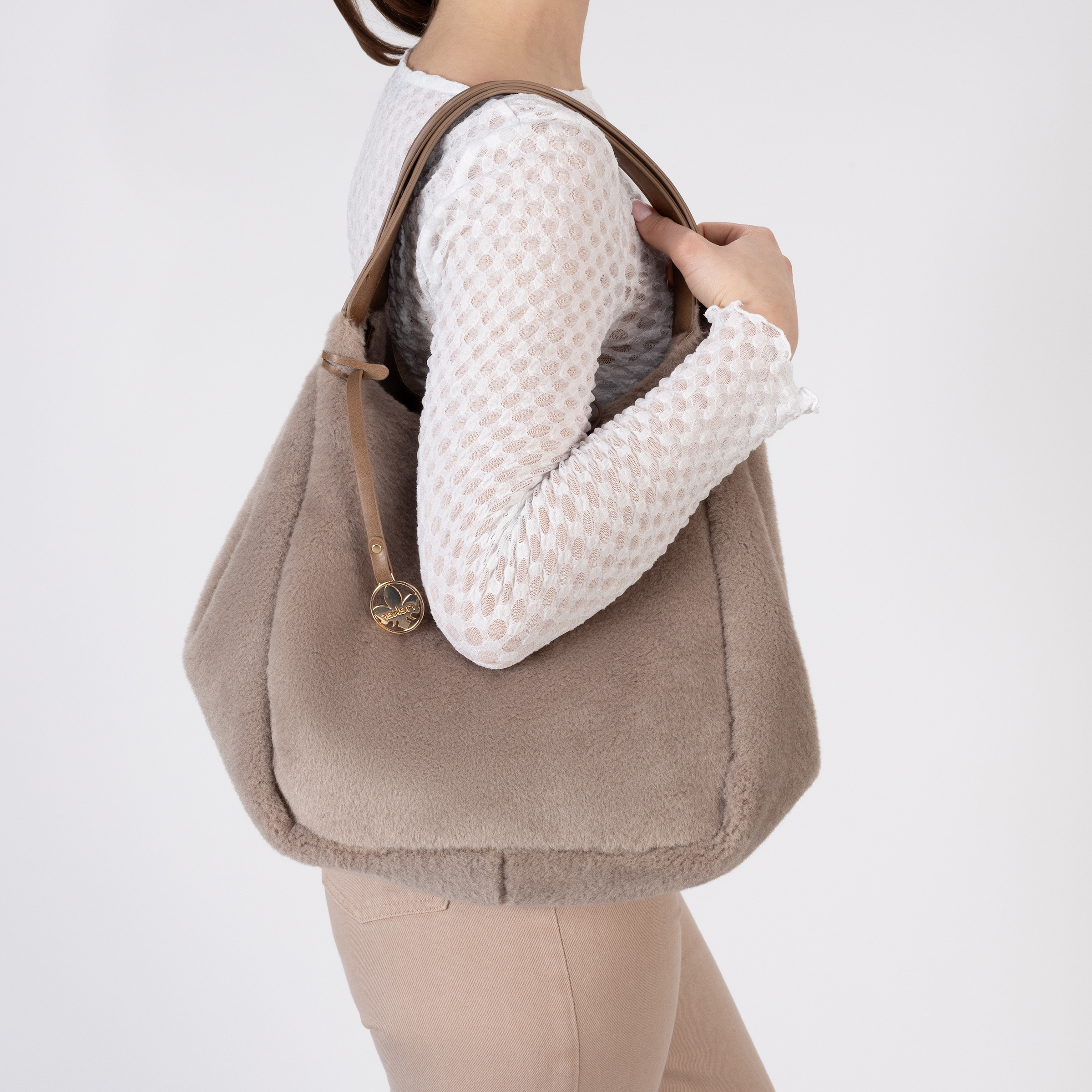 Rieker Shopper Umhängetasche mit herausnehmbarer Innentasche, 2 tlg.