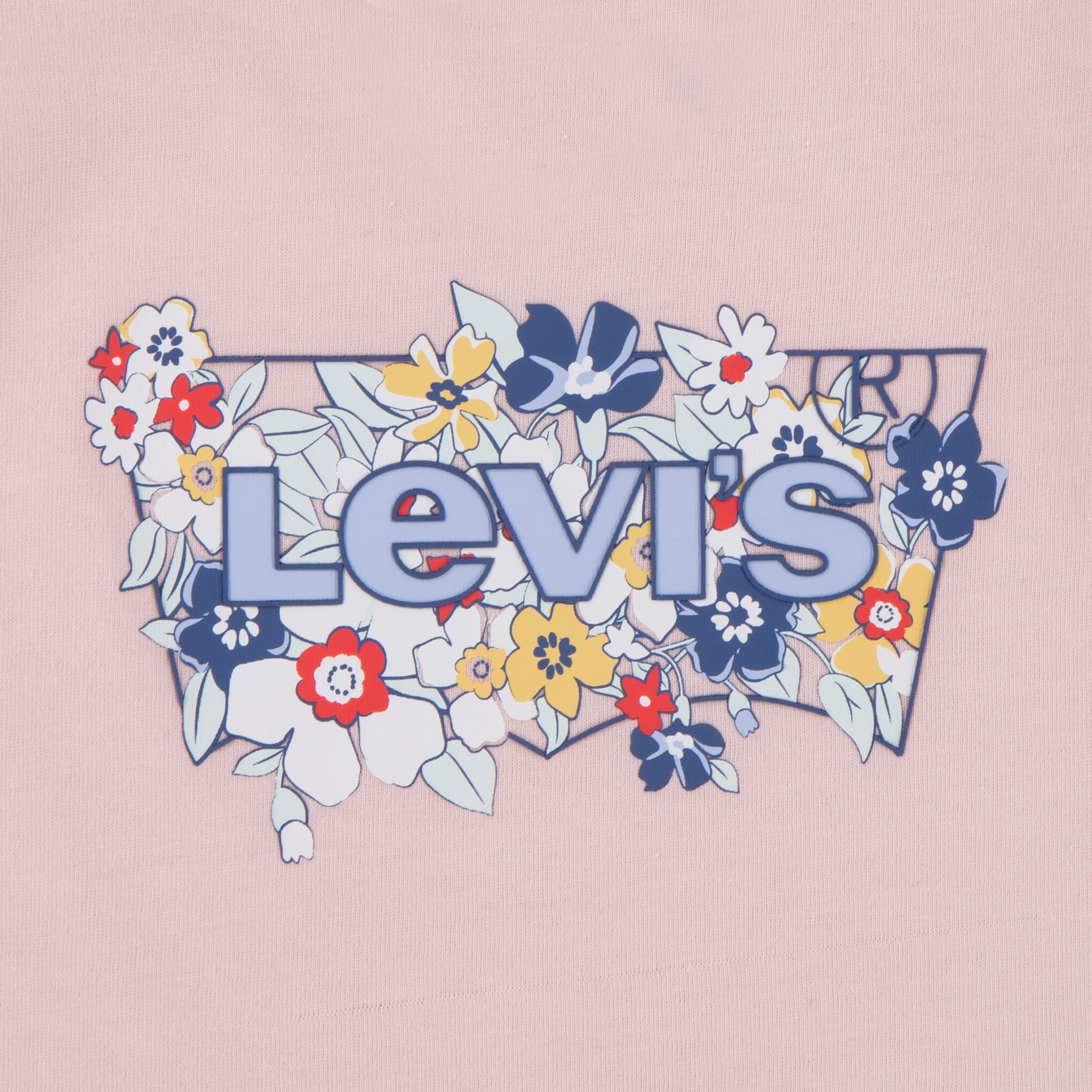 Levi's® Kids Shirt, Leggings & Haarband »LVG RUFFLE SHLDR TOP & PANT SE« 3 Stk. mit Blumenmuster