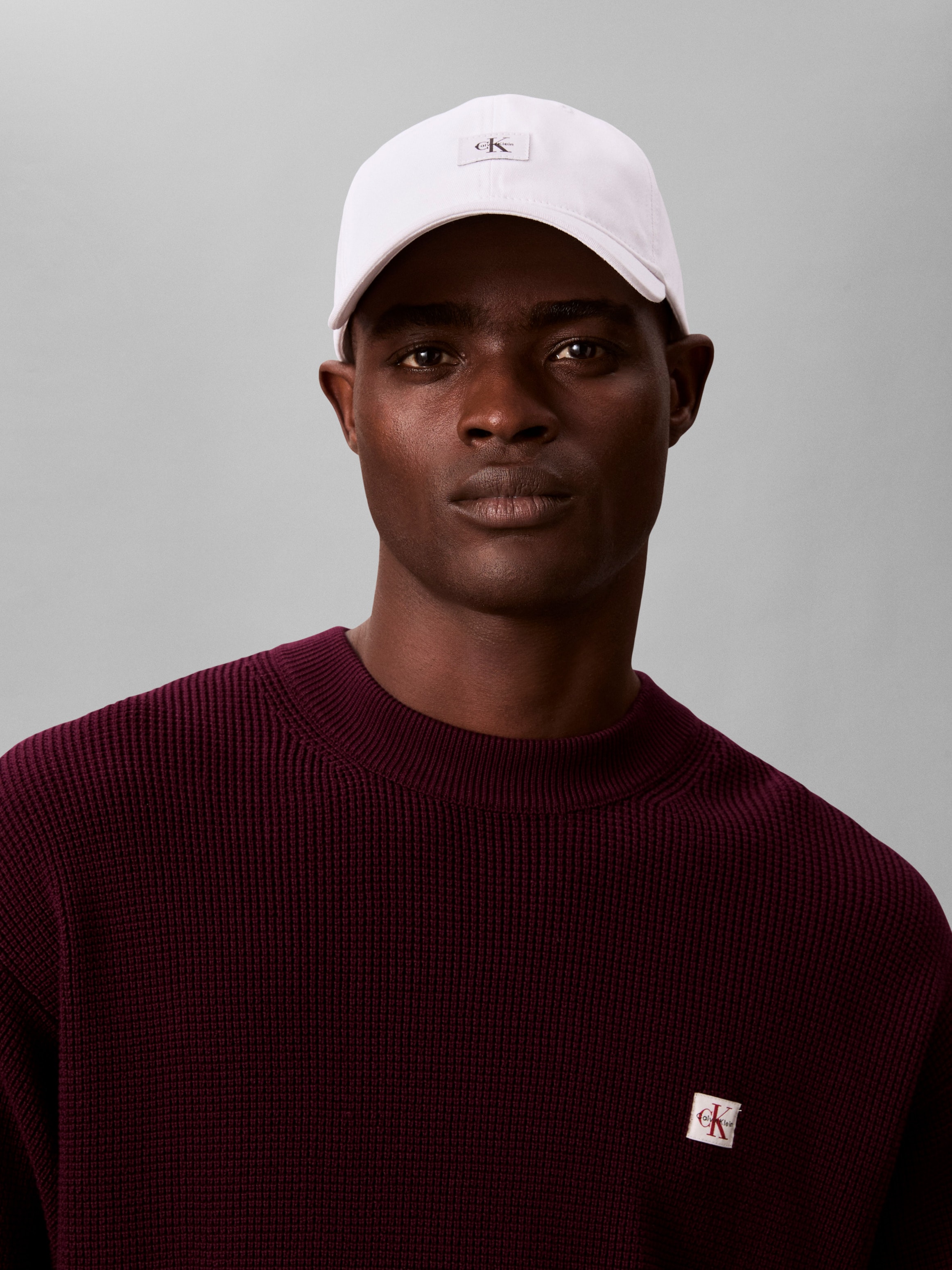 Calvin Klein, Herren, Baseball Cap Regular fit, Bright White, Bright White, Klassische Baseball Cap von Calvin Klein