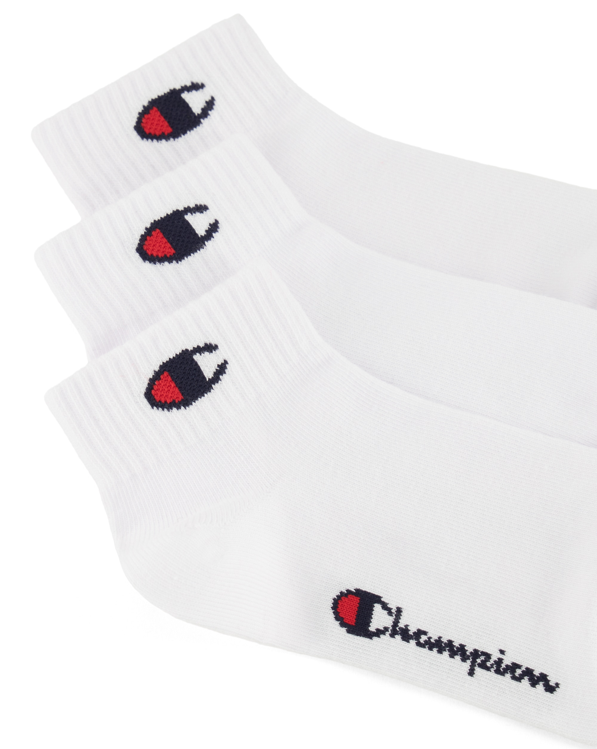 Champion Kurzsocken »6 Pack Quarter Socks« Set, 6 Paar tlg. für sportive Aktivitäten, sportlicher Look, aus Baumwollmischung